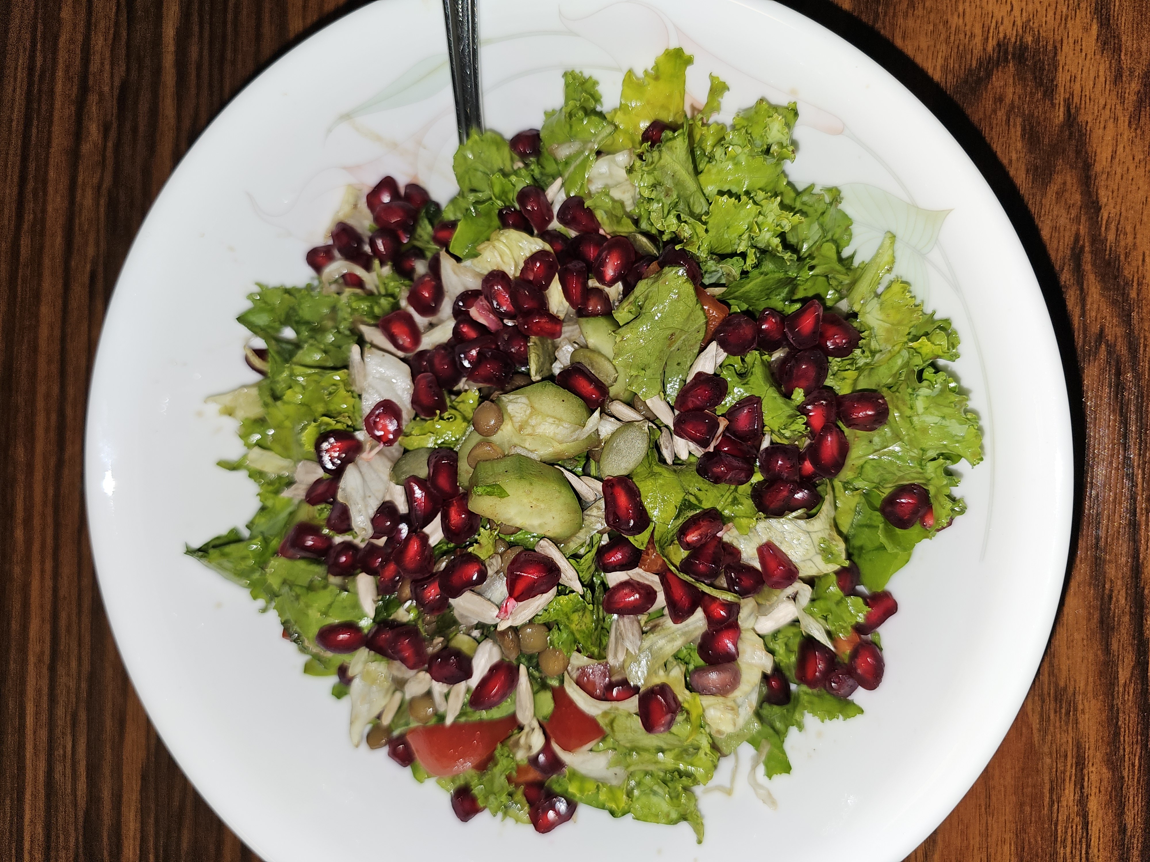 Pomegranate Green Salad