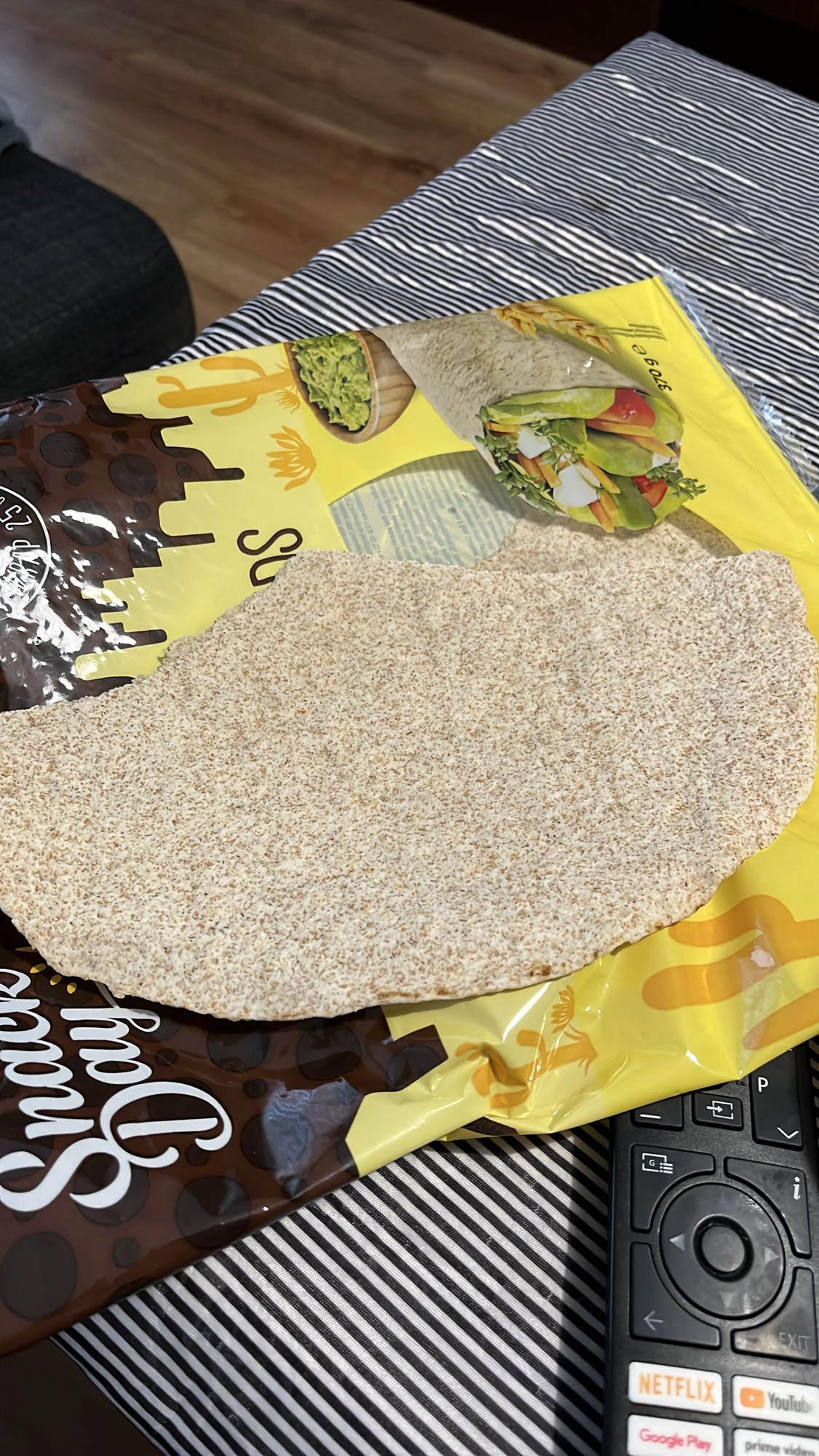 Пълнозърнеста тортиля