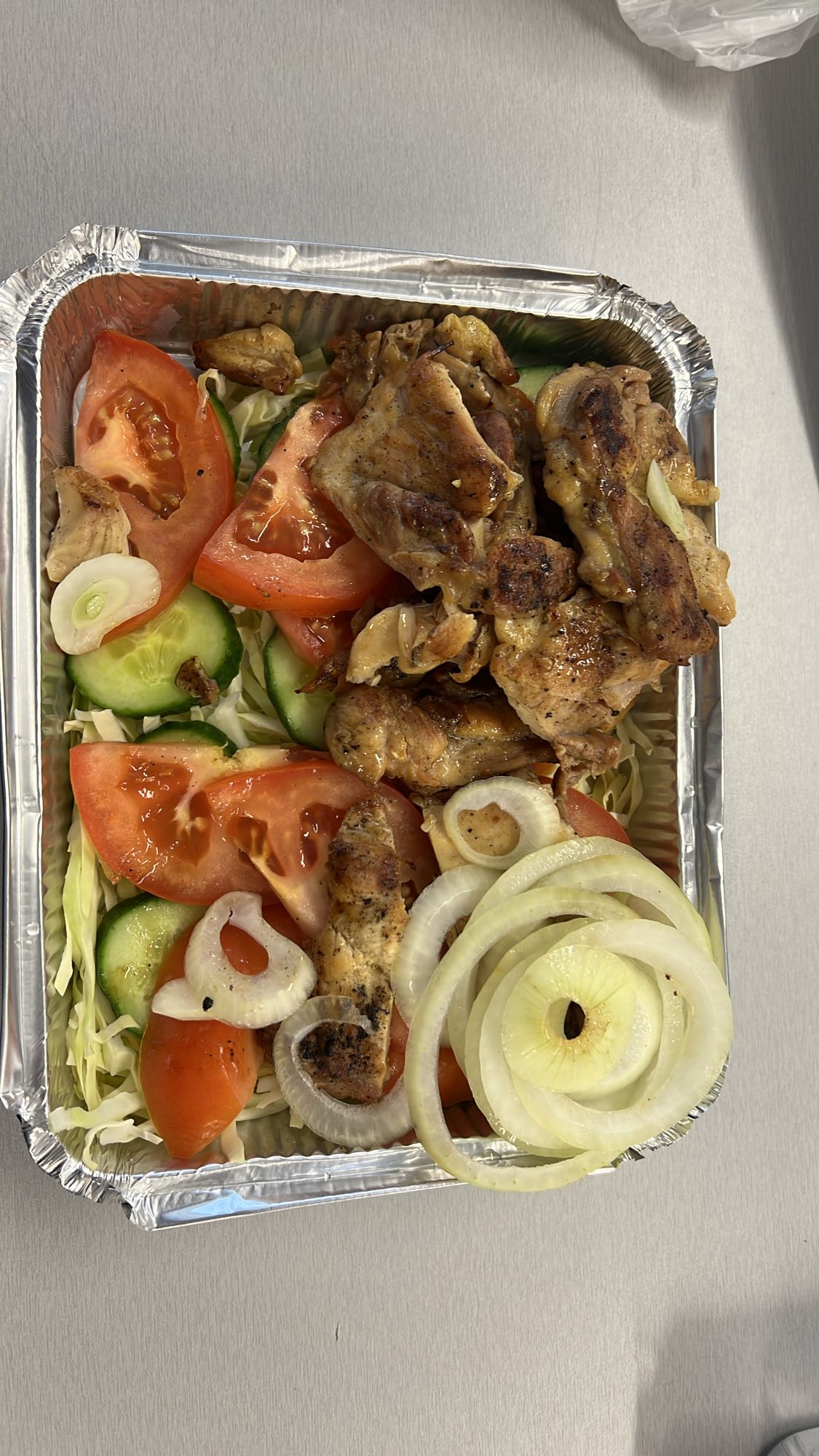 Sałatka z kurczakiem