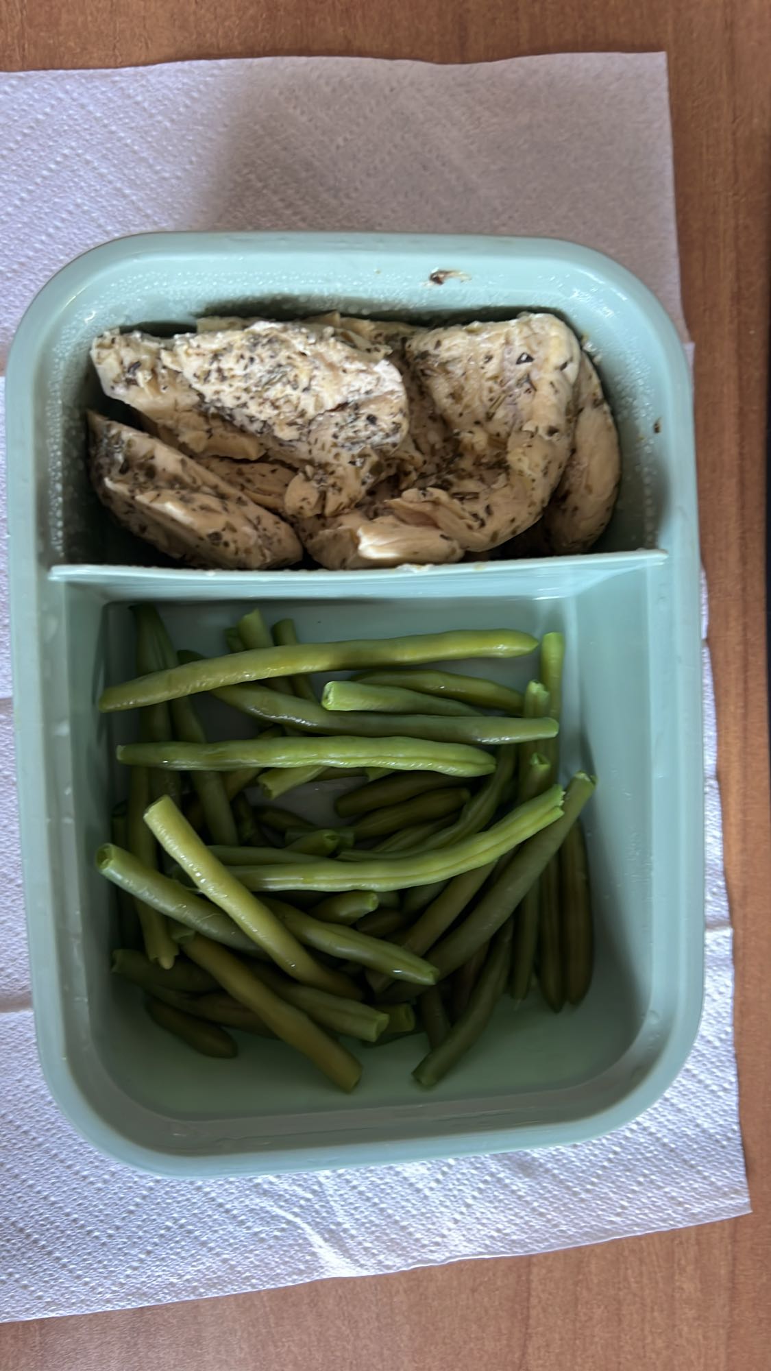 Tavuk ve Yeşil Fasulye