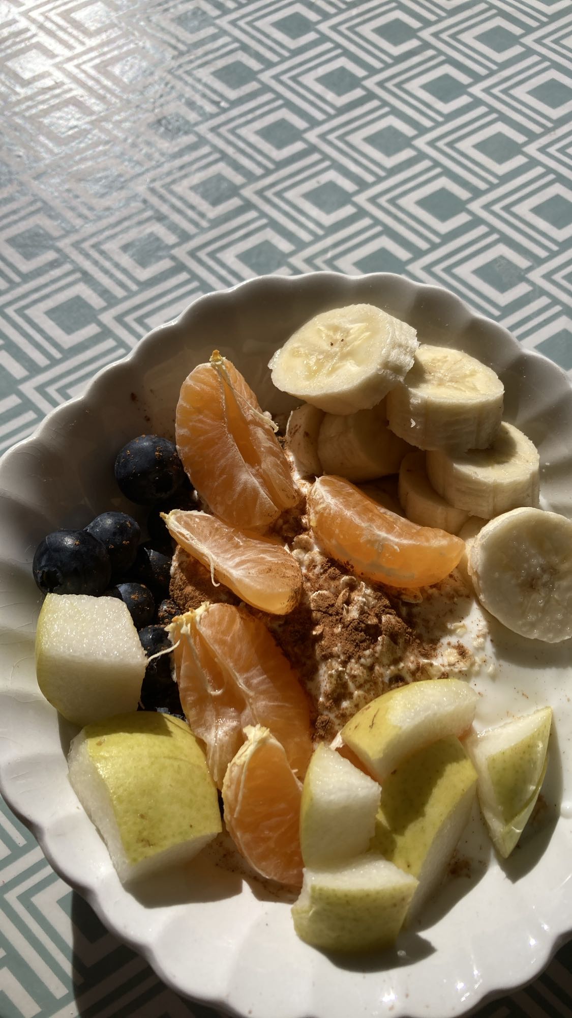 Fruktyoghurt med kanel