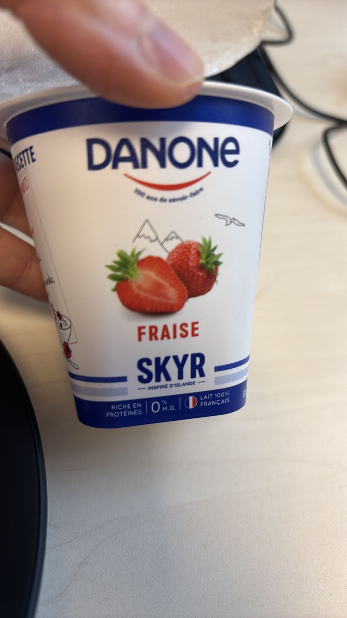 Skyr fraise Danone