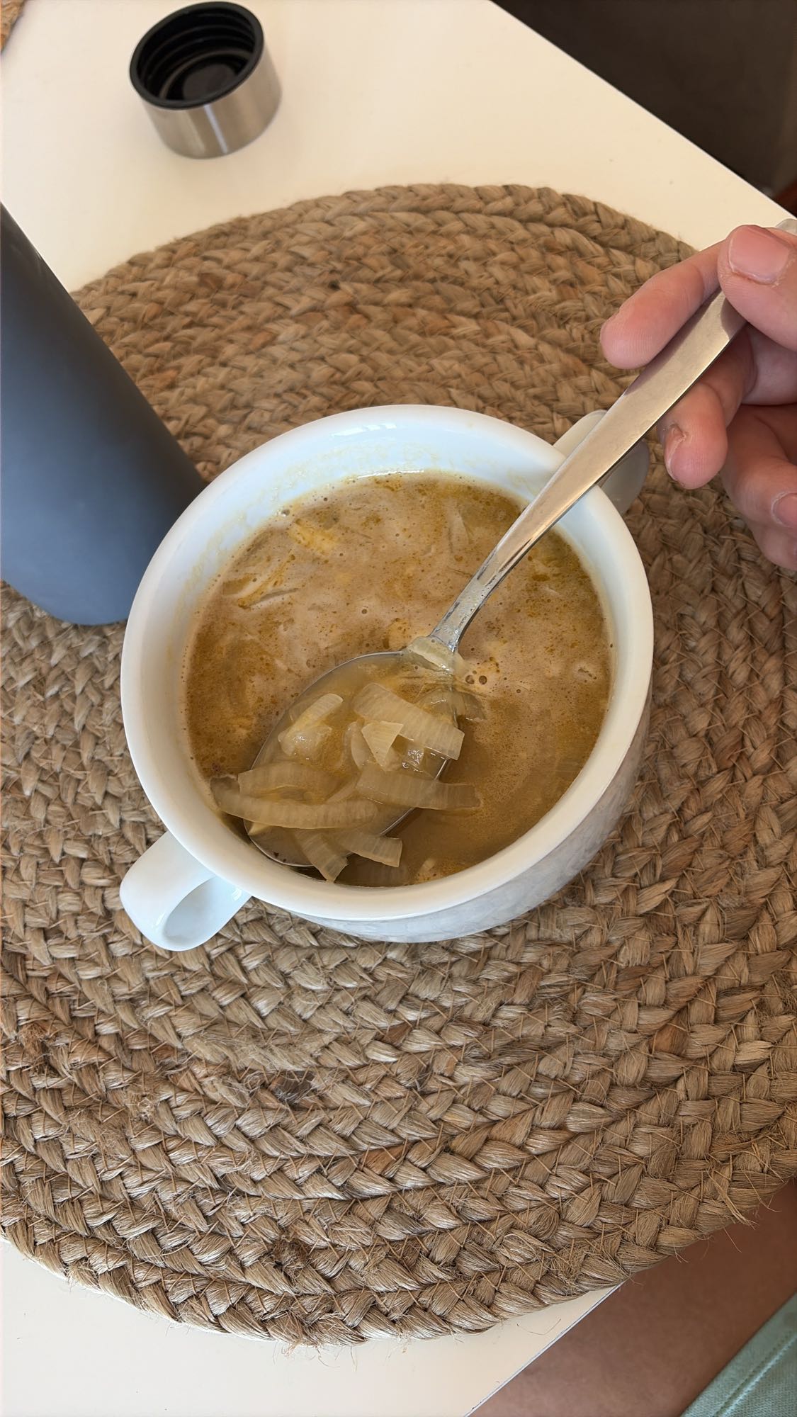 sopa de cebolla