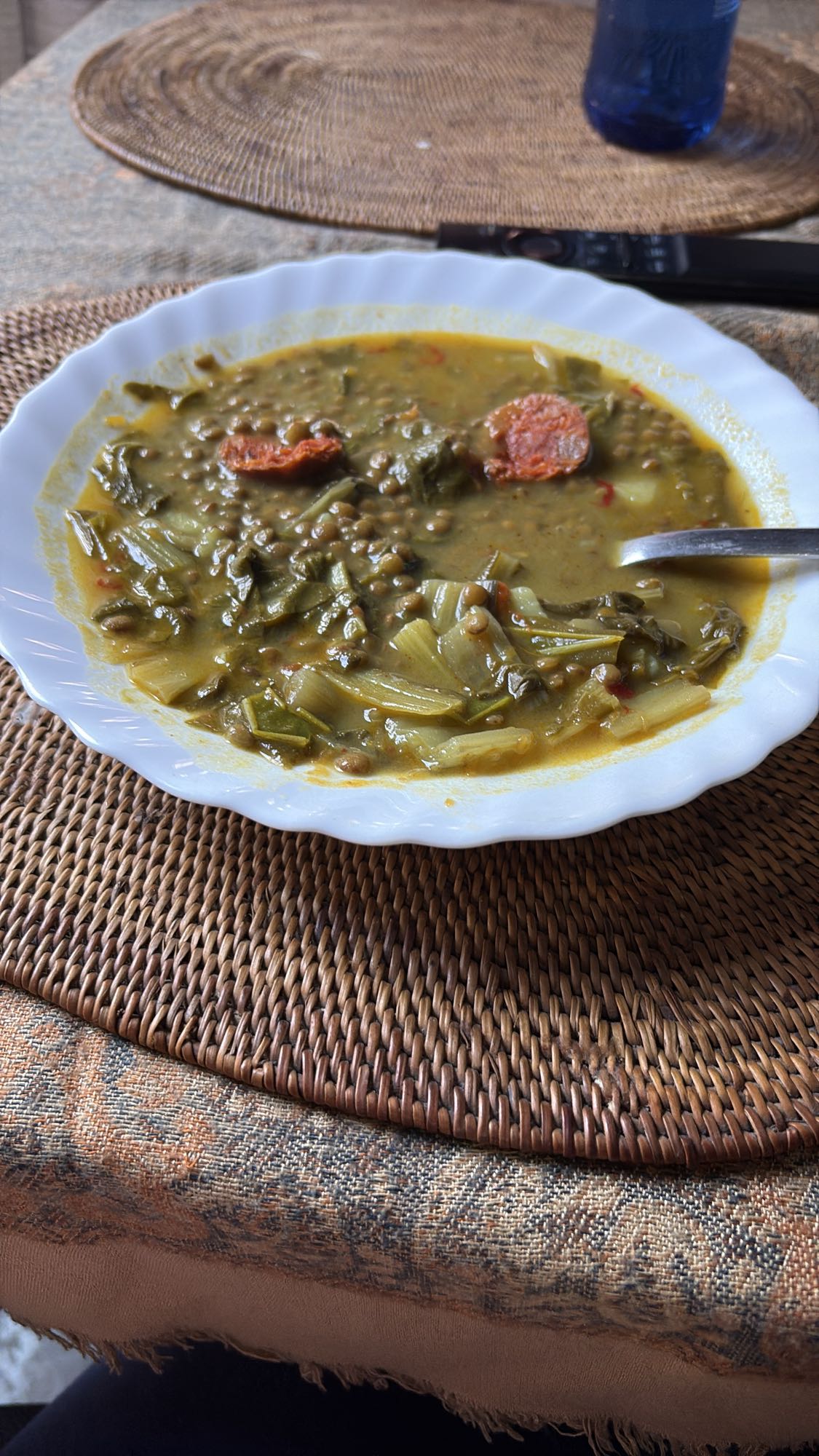 lentejas con verduras