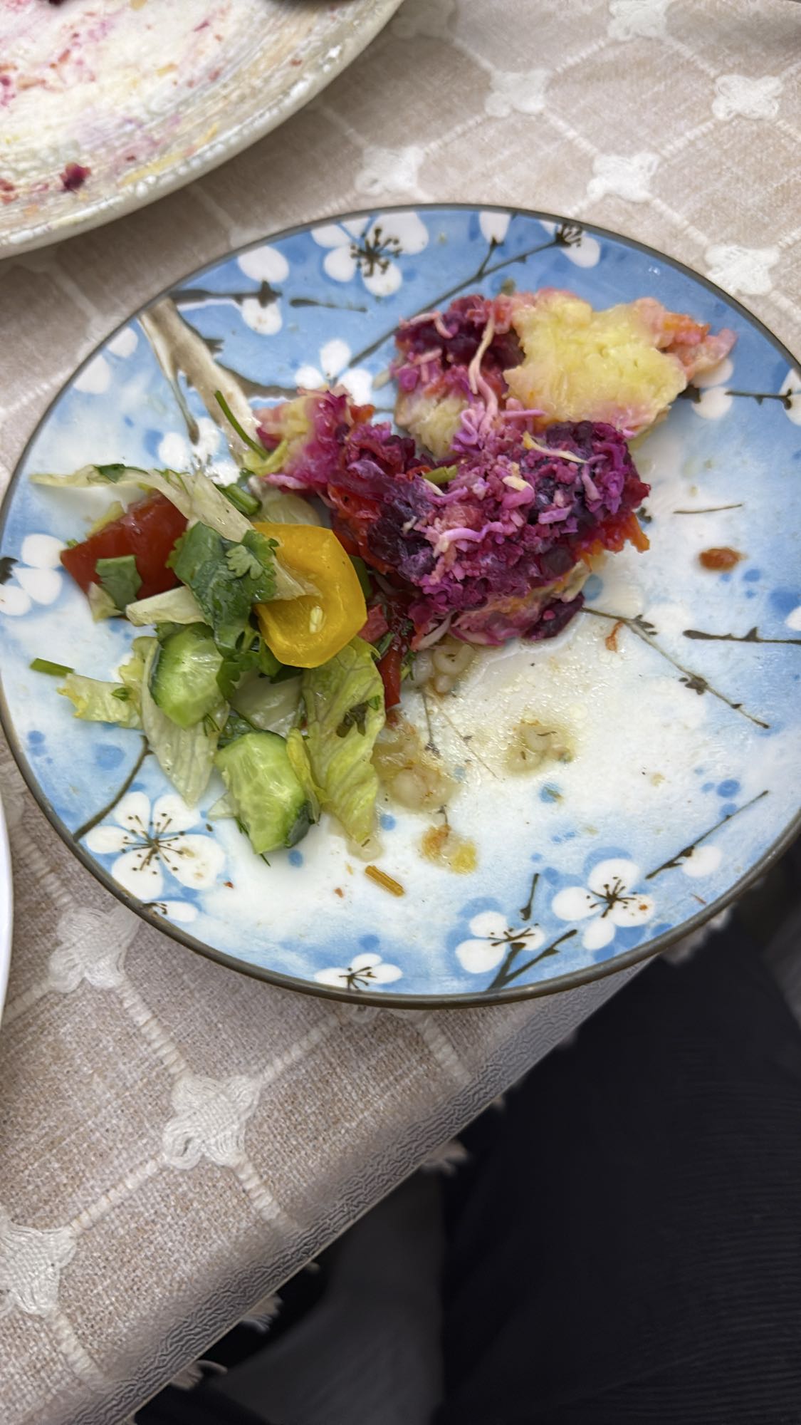 Салат и винегрет