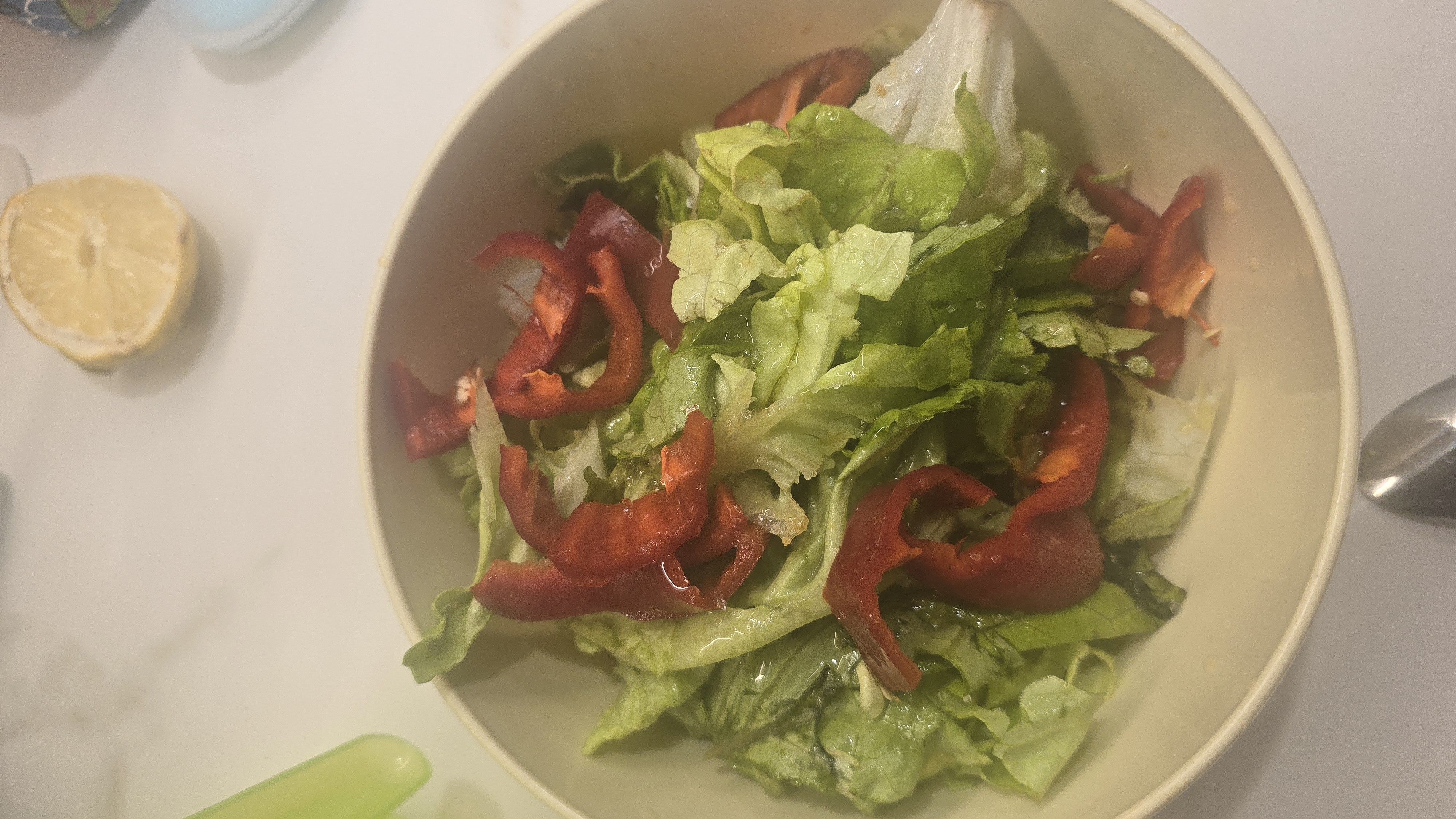 Lettuce Pepper Salad