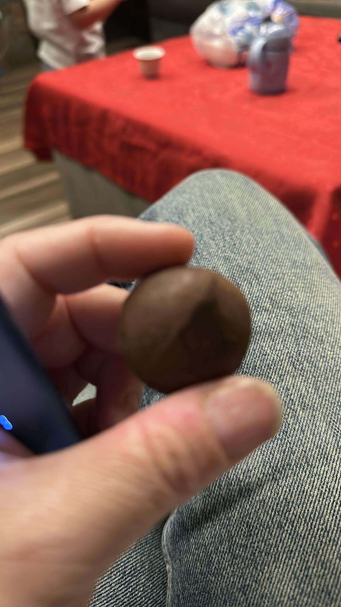 Chocolate truffle ball