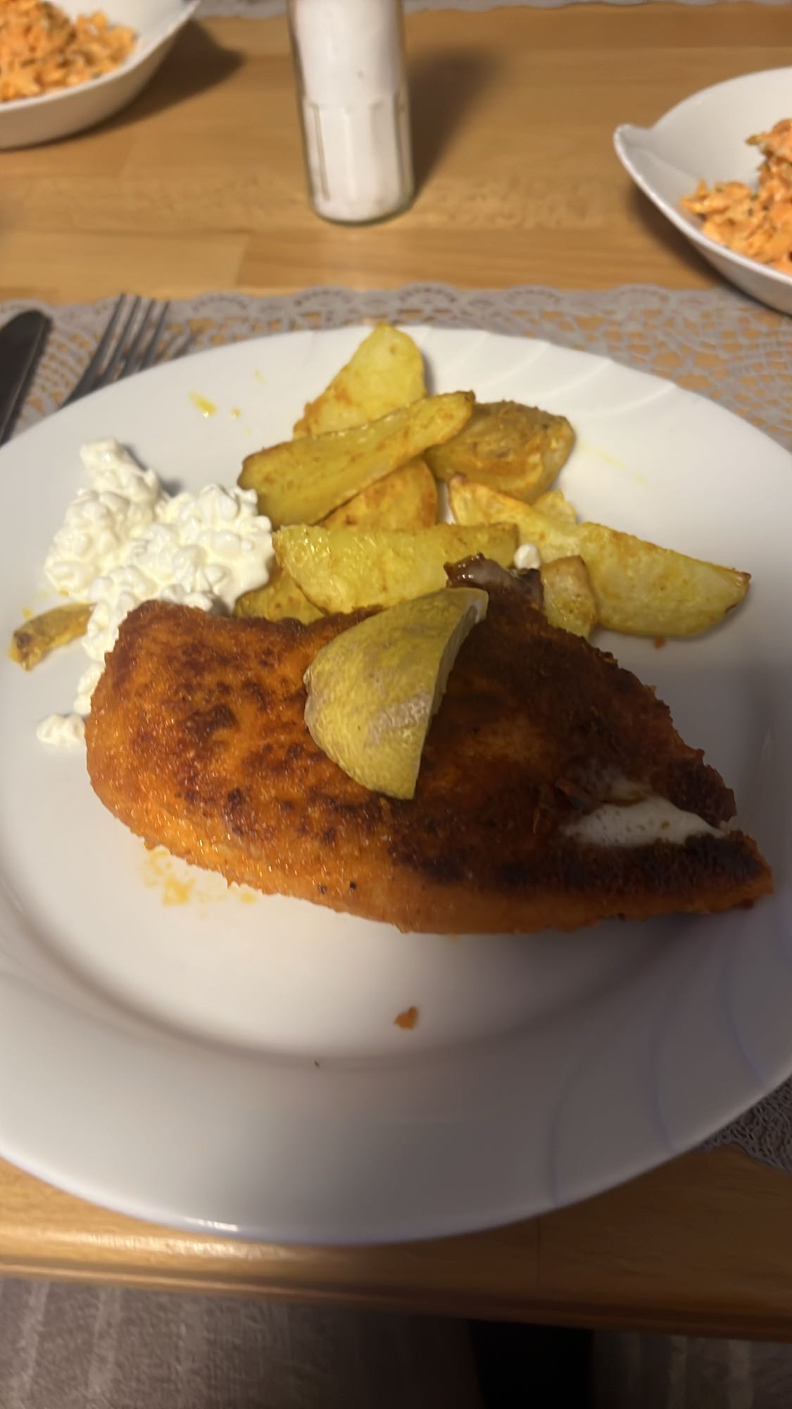 Hähnchen mit Kartoffeln