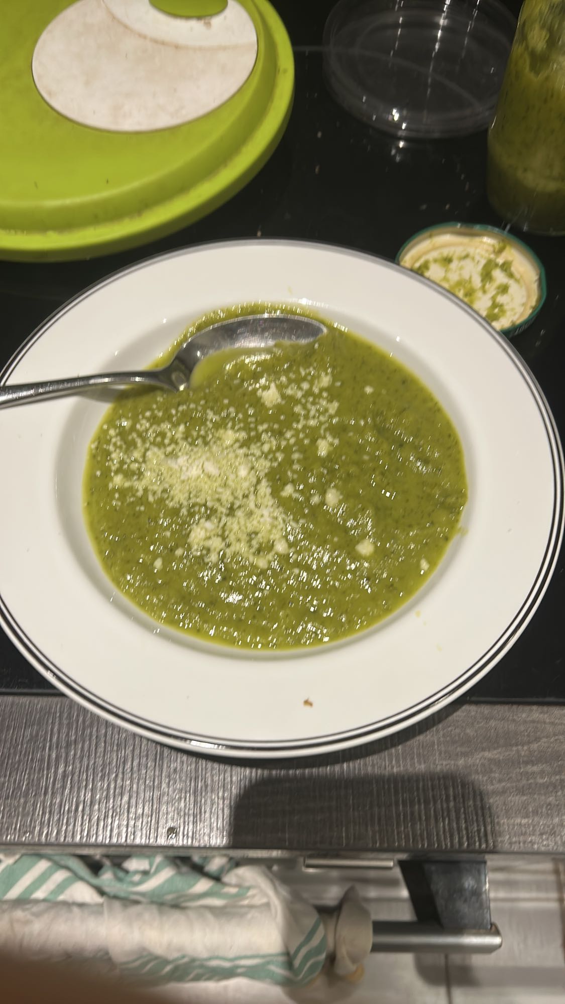 Soupe verte maison