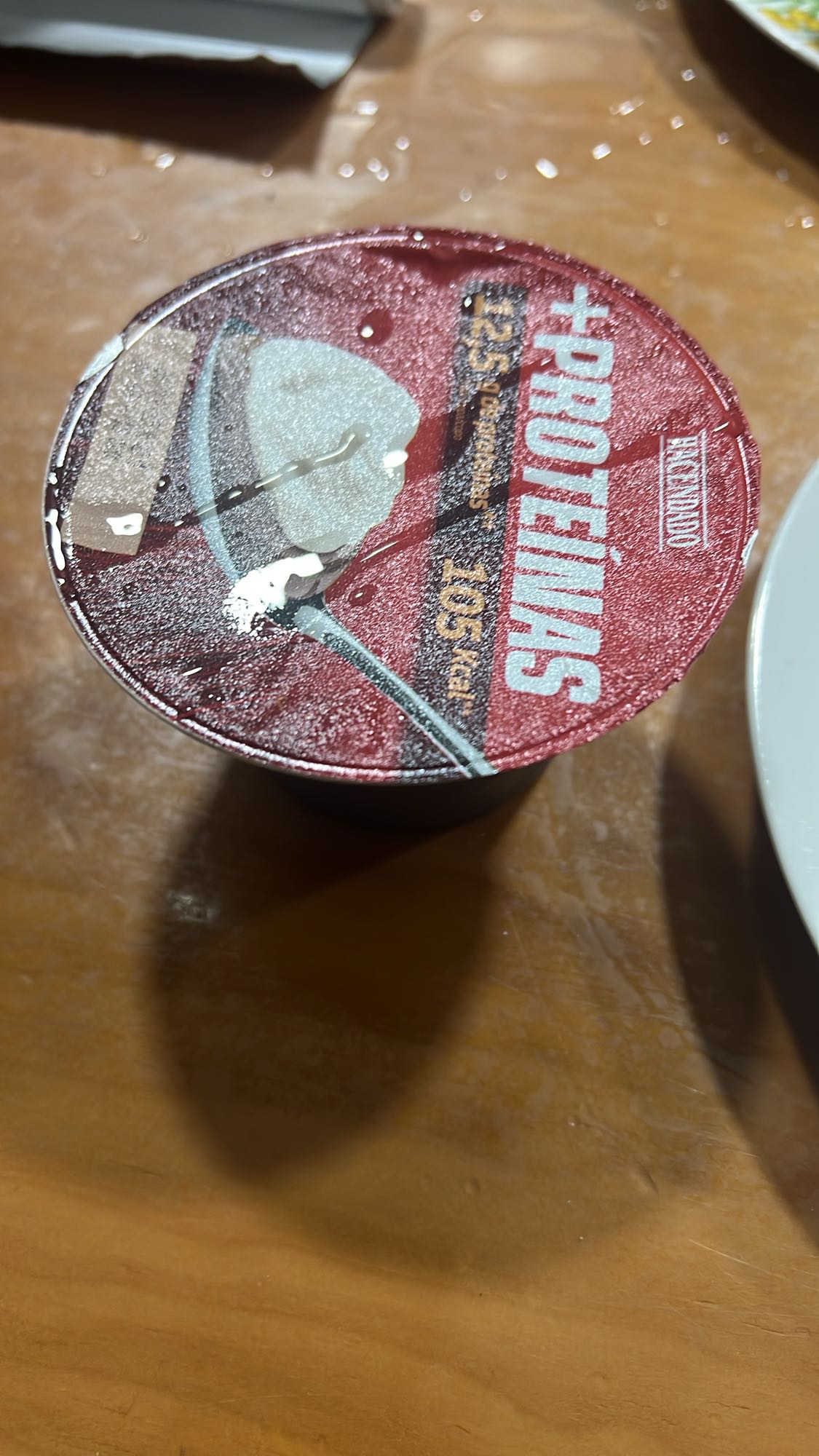 yogur proteico vainilla