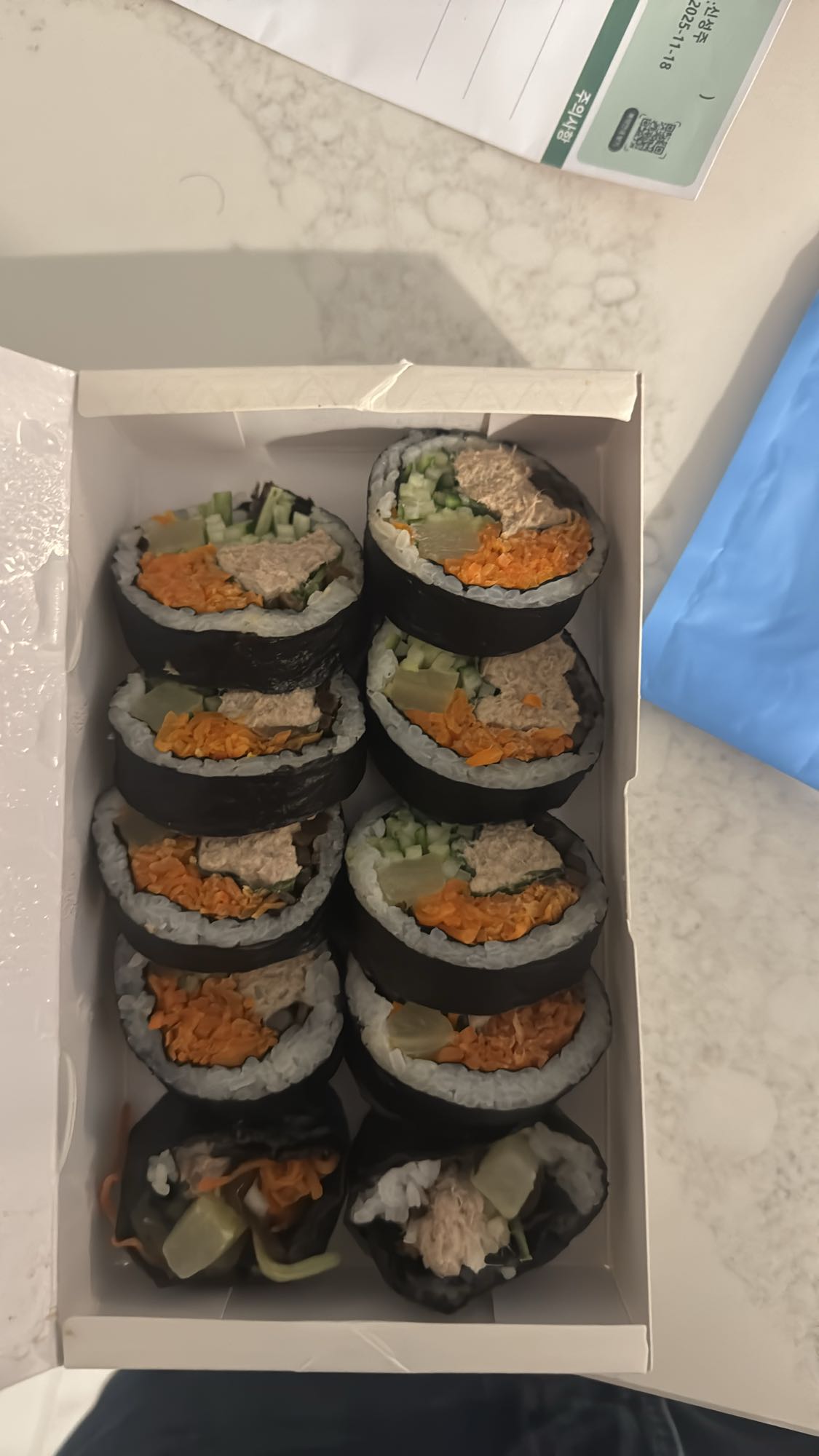 Tuna Veggie Kimbap