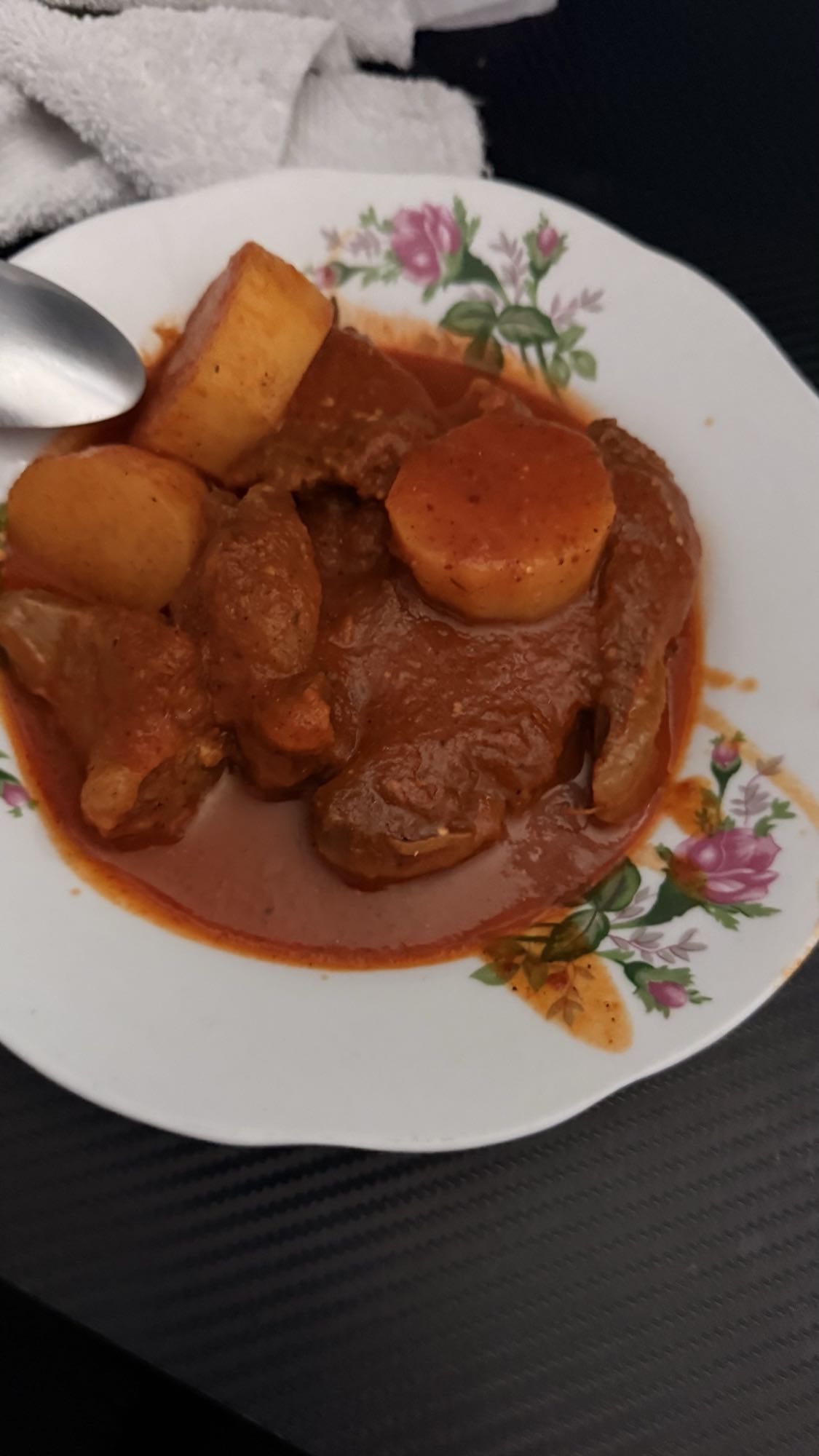 Estofado de res con papas