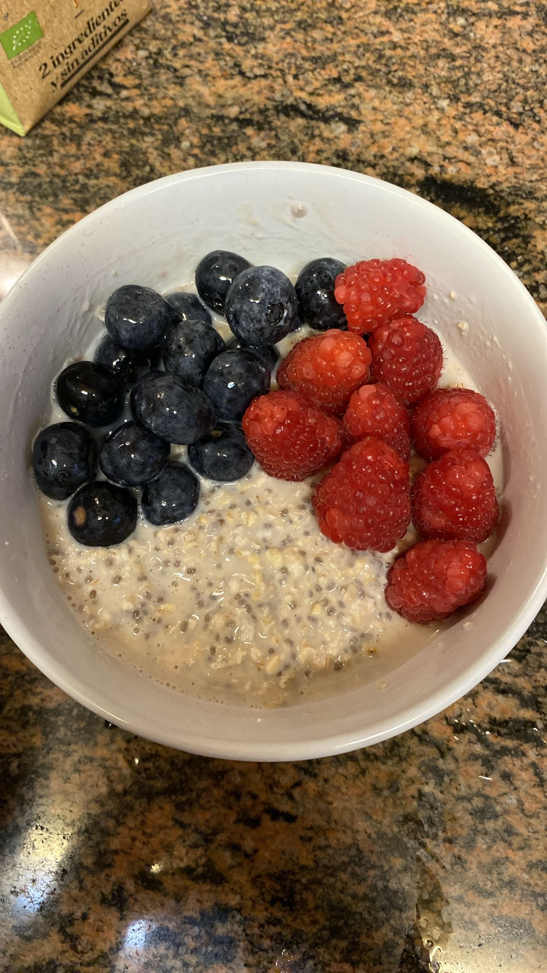 avena con frutas