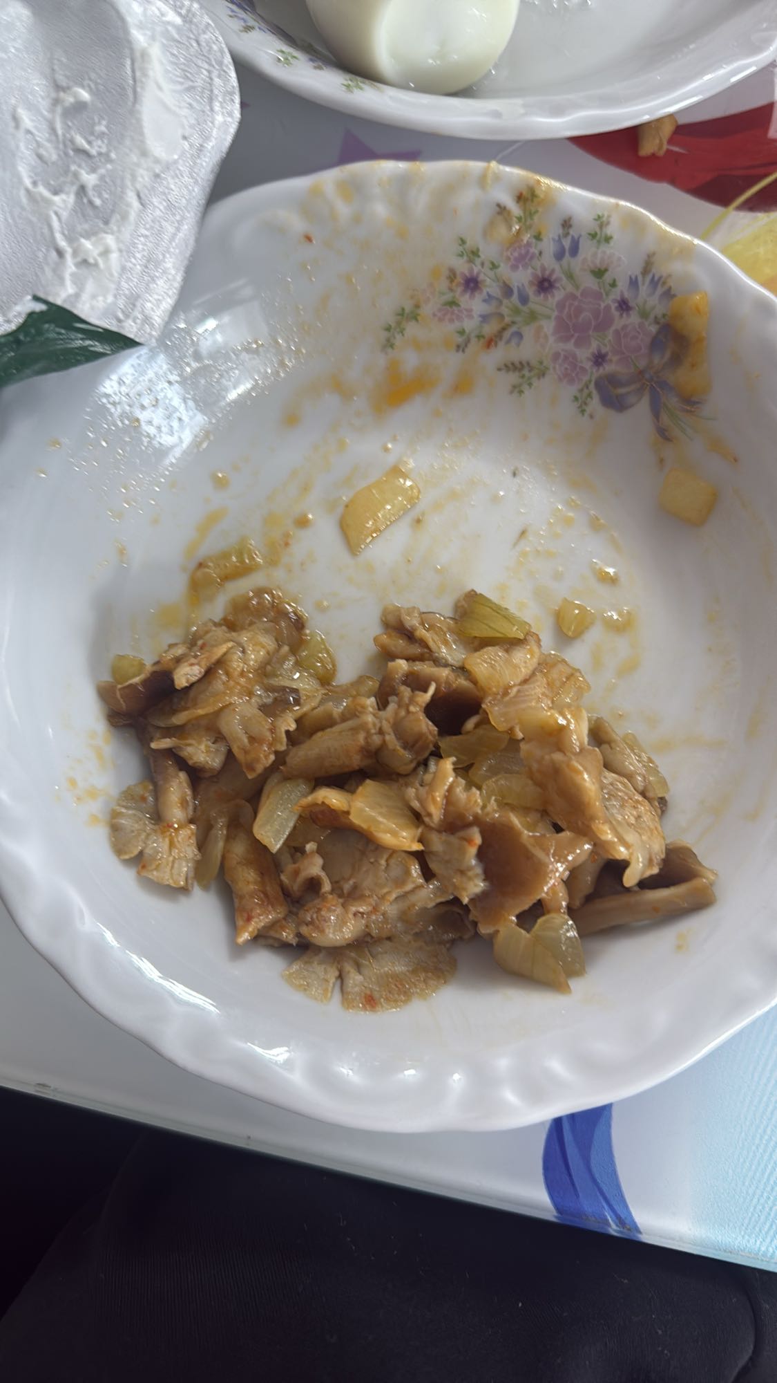 Mantarlı tavuk sote