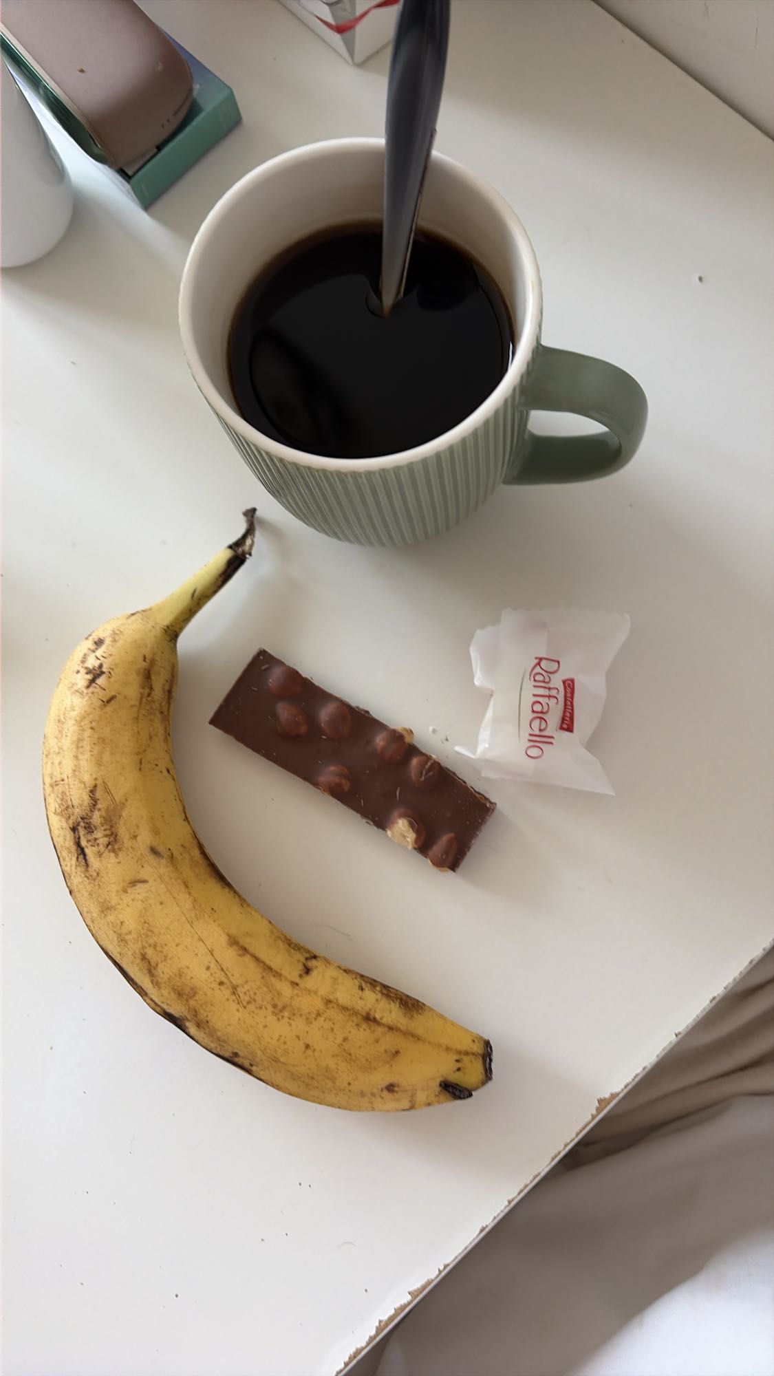 Быстрый завтрак с кофе