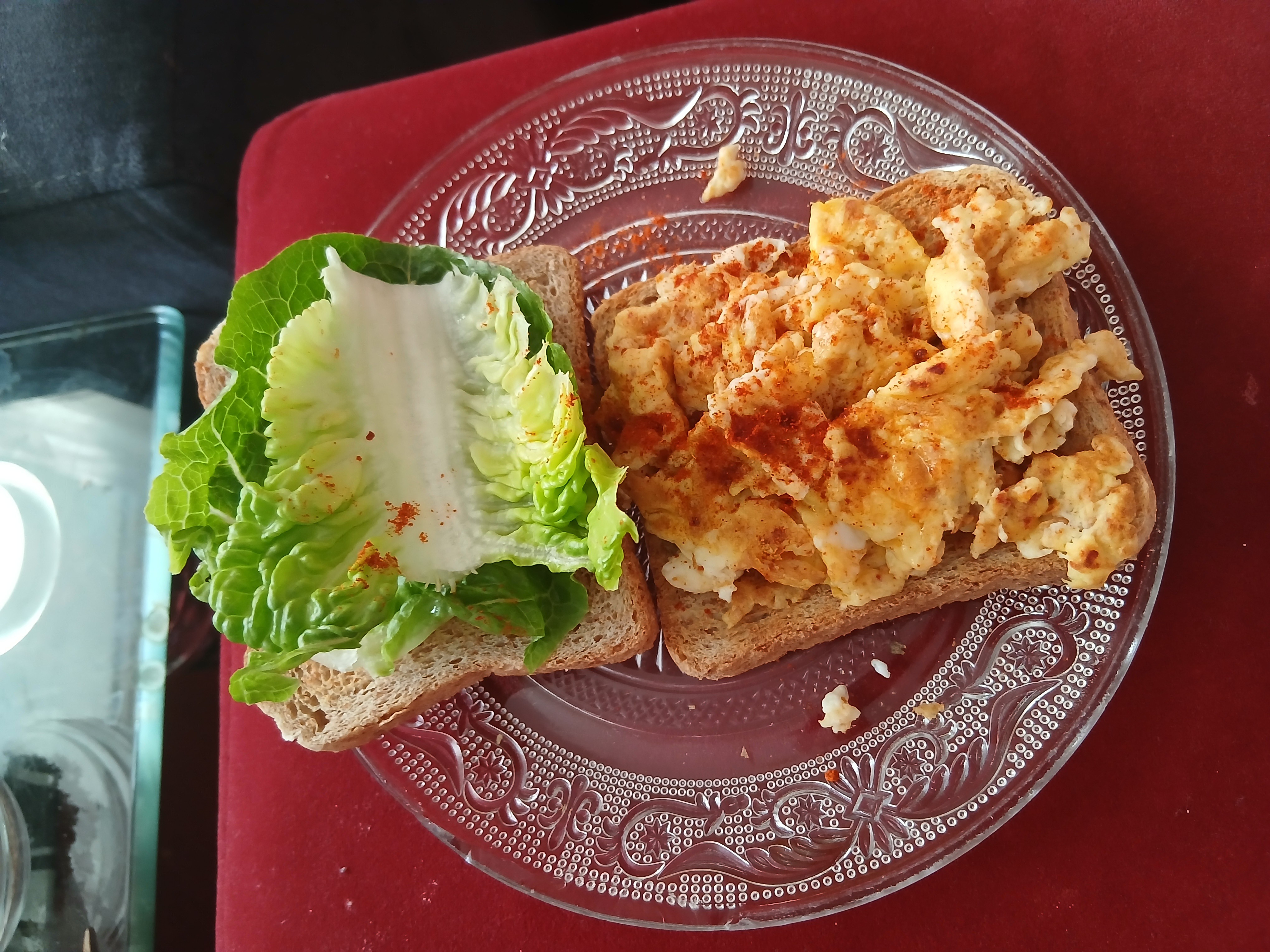 Scrambled Egg Sandwich