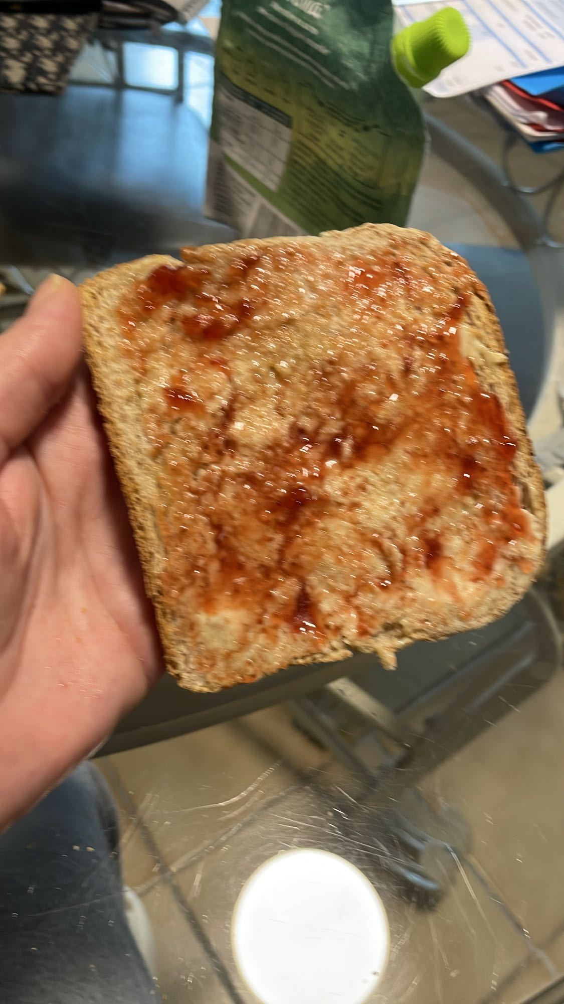 Tartine beurre confiture