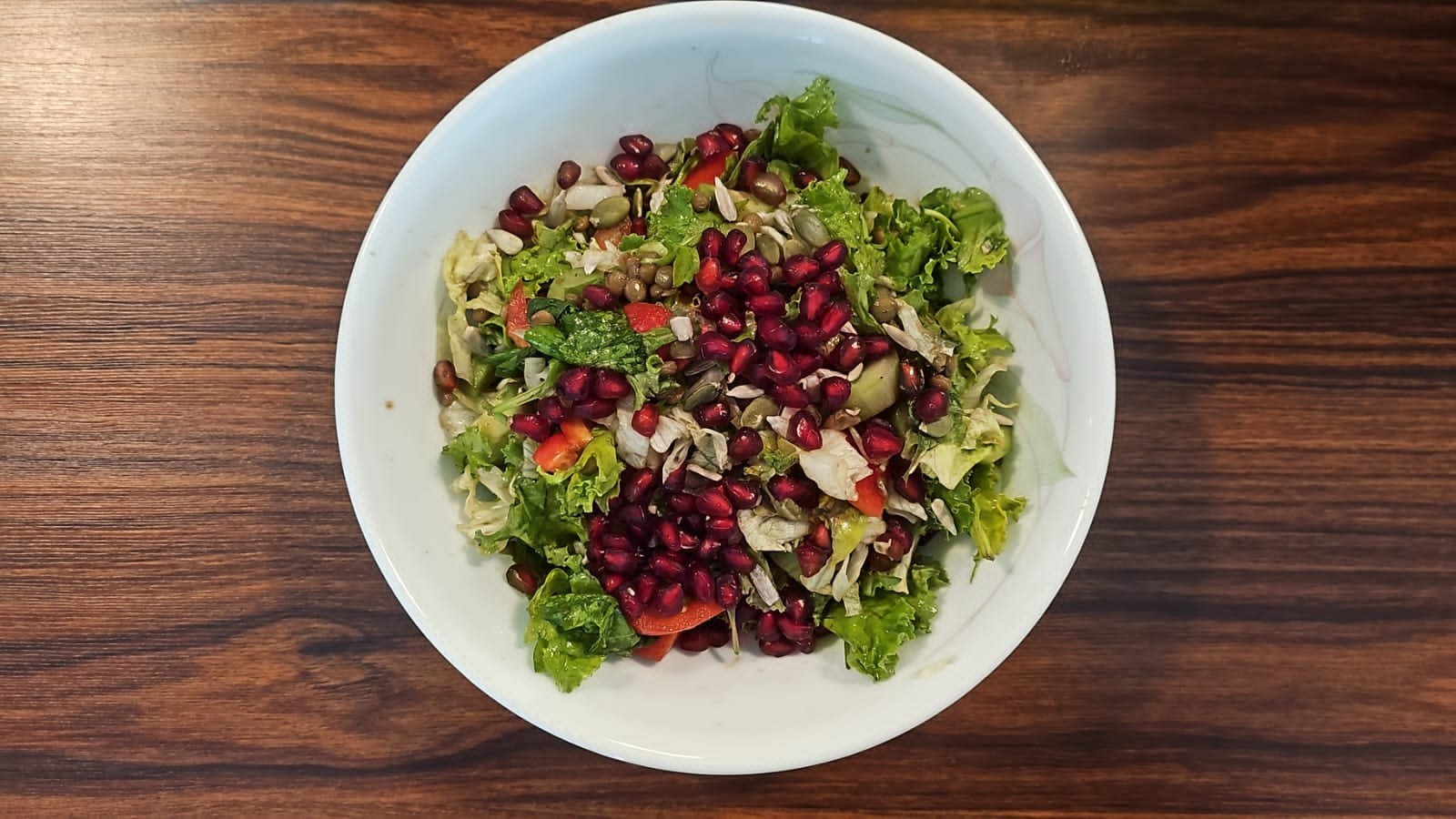 Pomegranate Green Salad