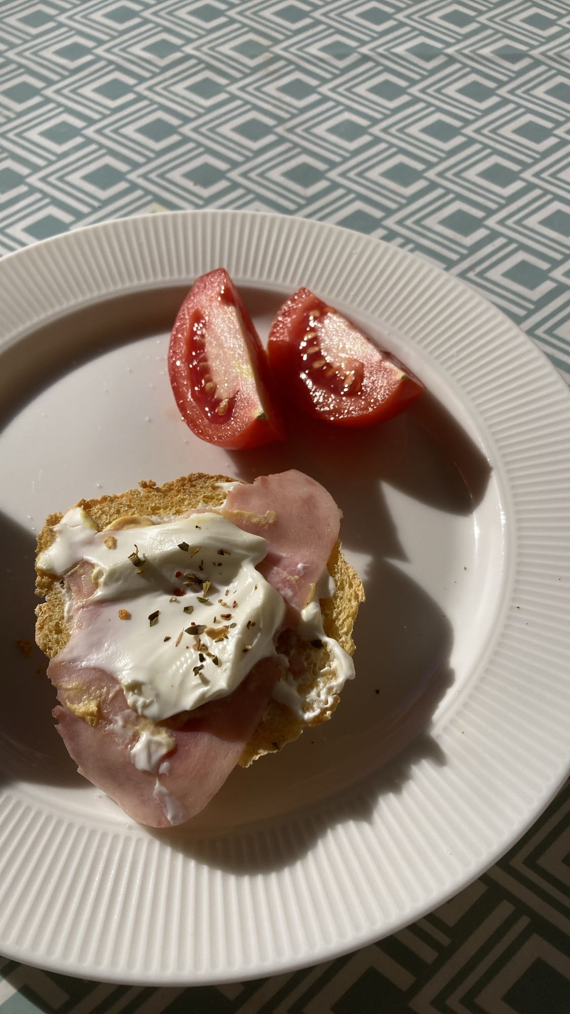 Smörgås med skinka