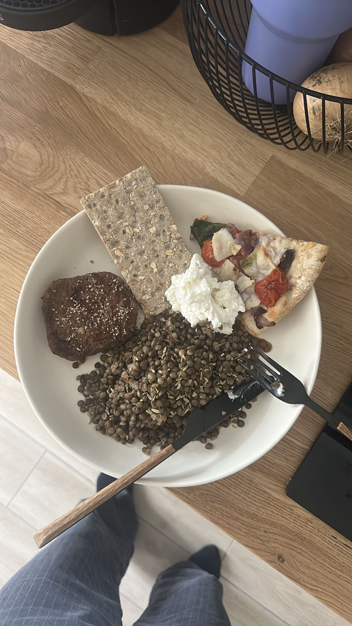 Assiette variée déjeuner