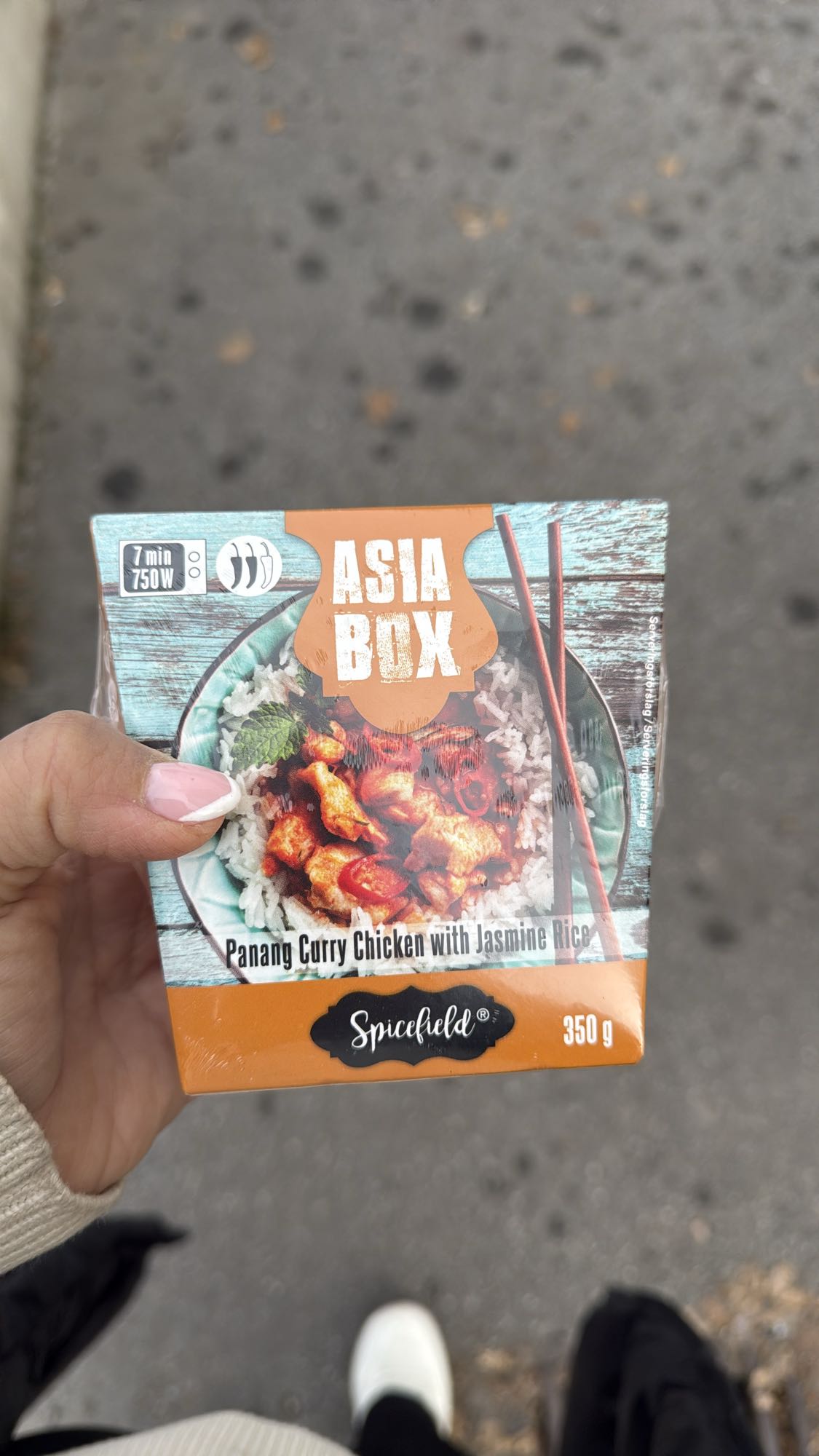 Panang curry kycklingbox