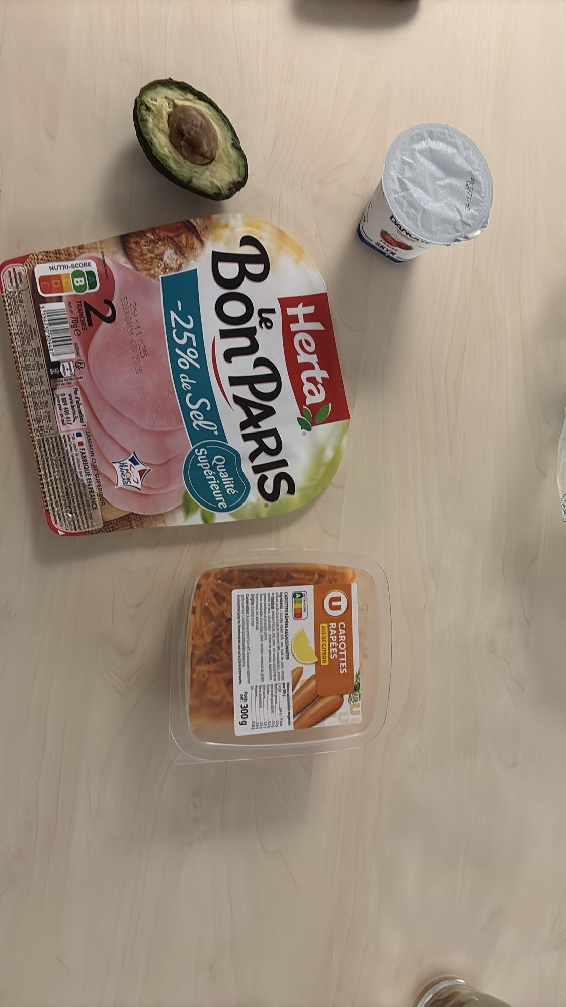 Déjeuner léger mixte