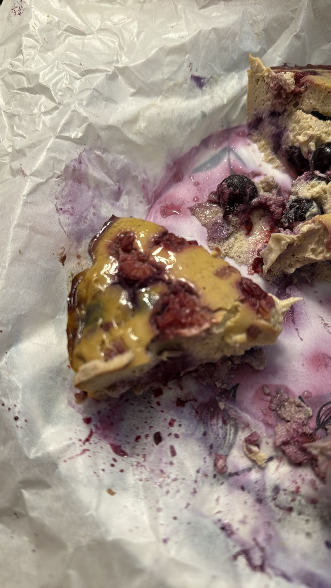 Gâteau aux fruits rouges