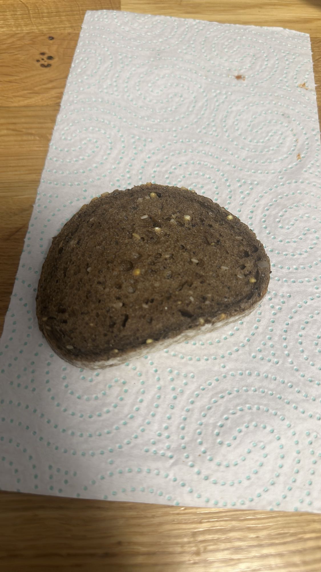 Felie de pâine de secară