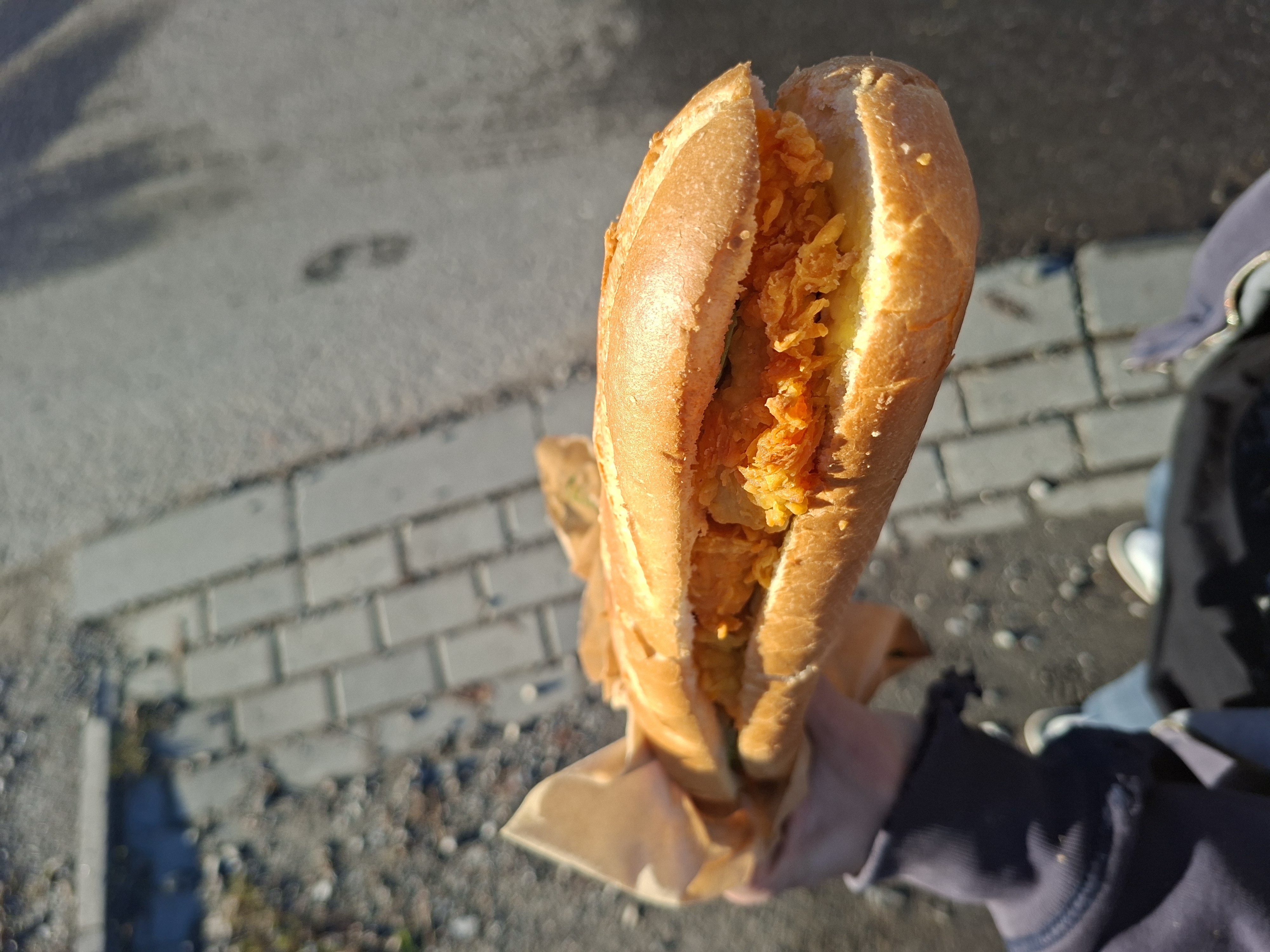 Crispy Chicken Baguette