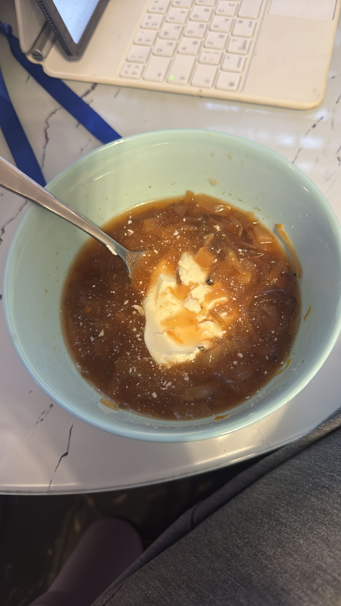 борщ с сметаной