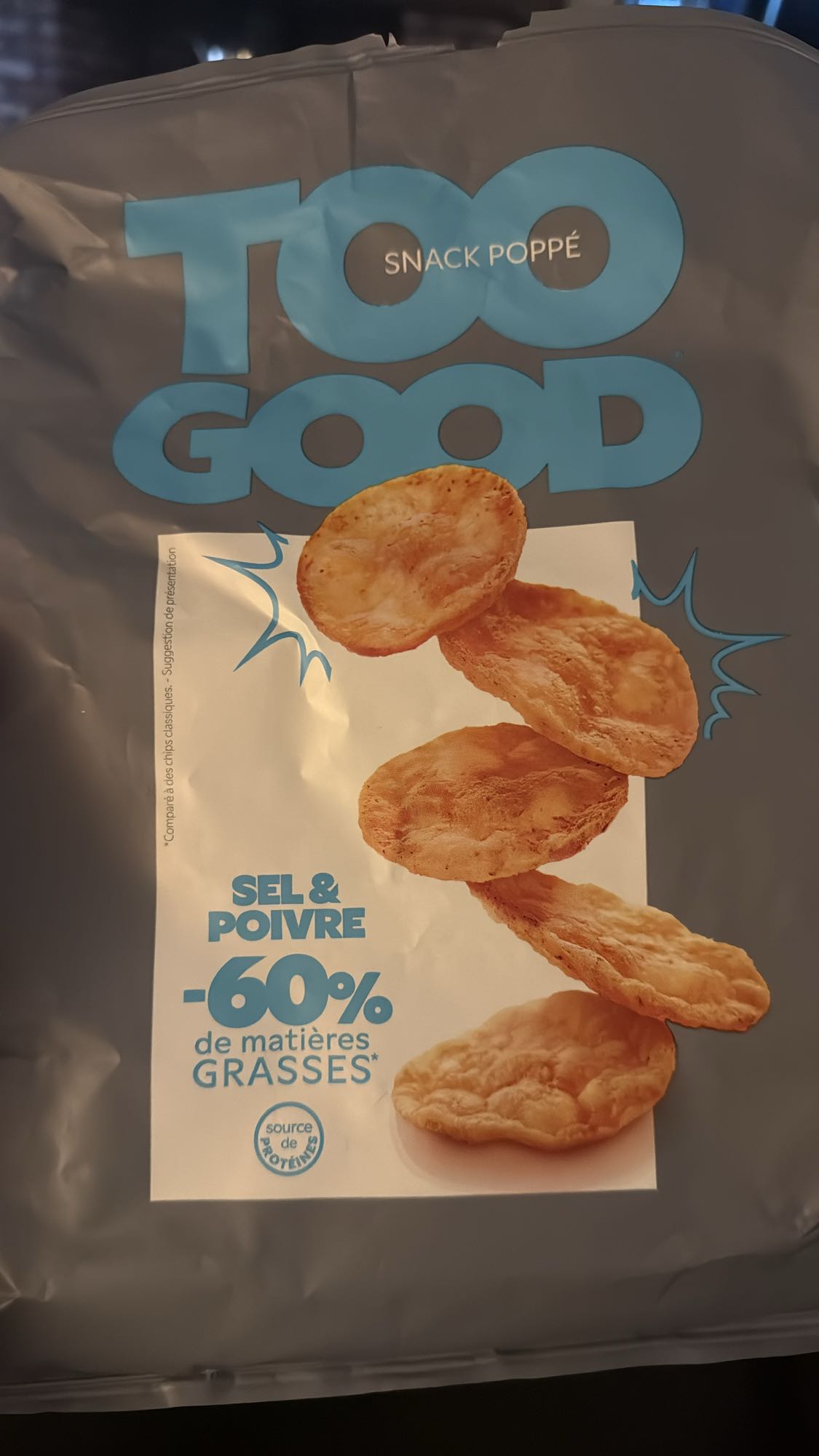 Too Good zout & peper chips