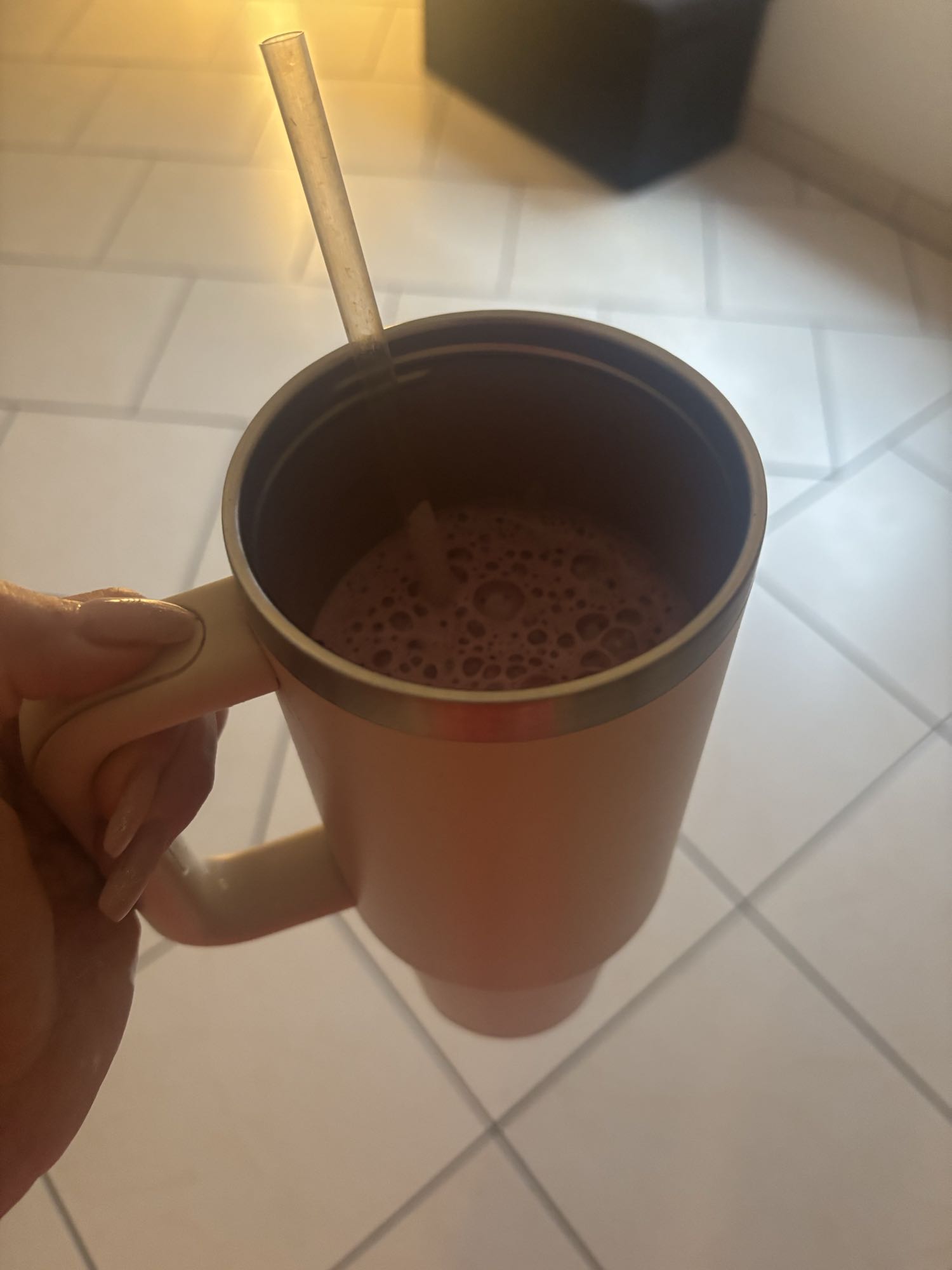 Mélange aux fruits rouges et protéine