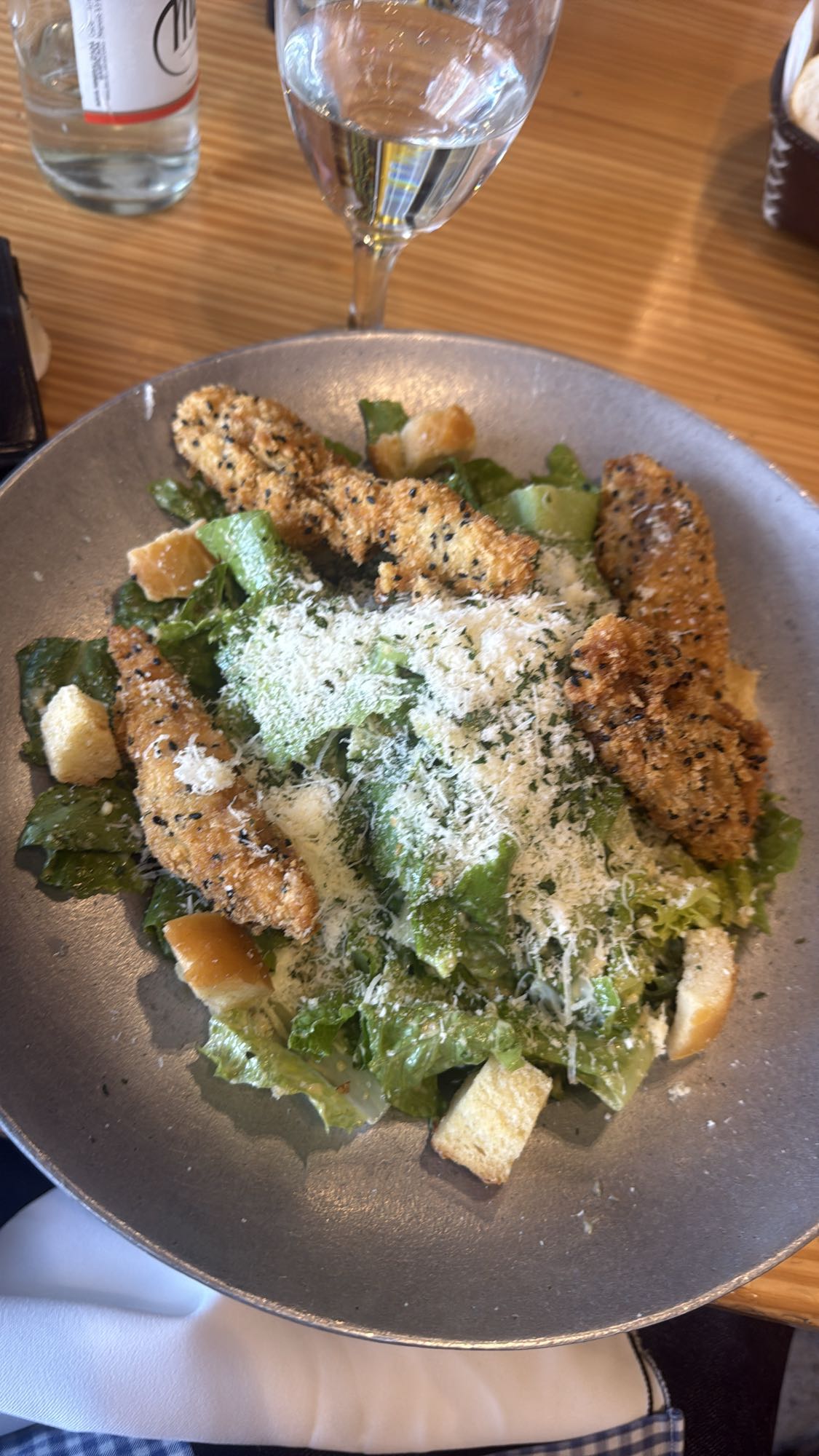 Ensalada César con pollo