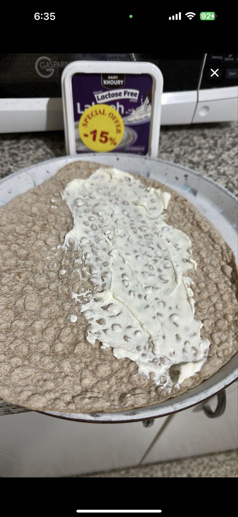 Flatbread with Labneh