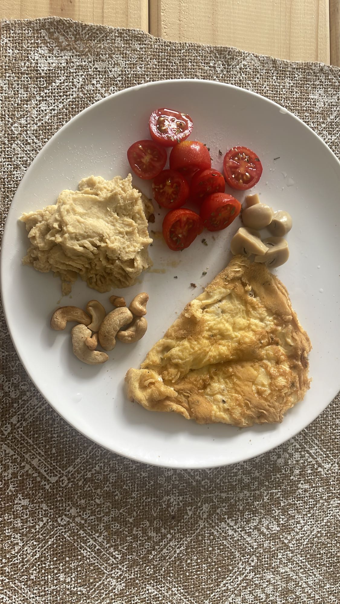 Plato desayuno variado