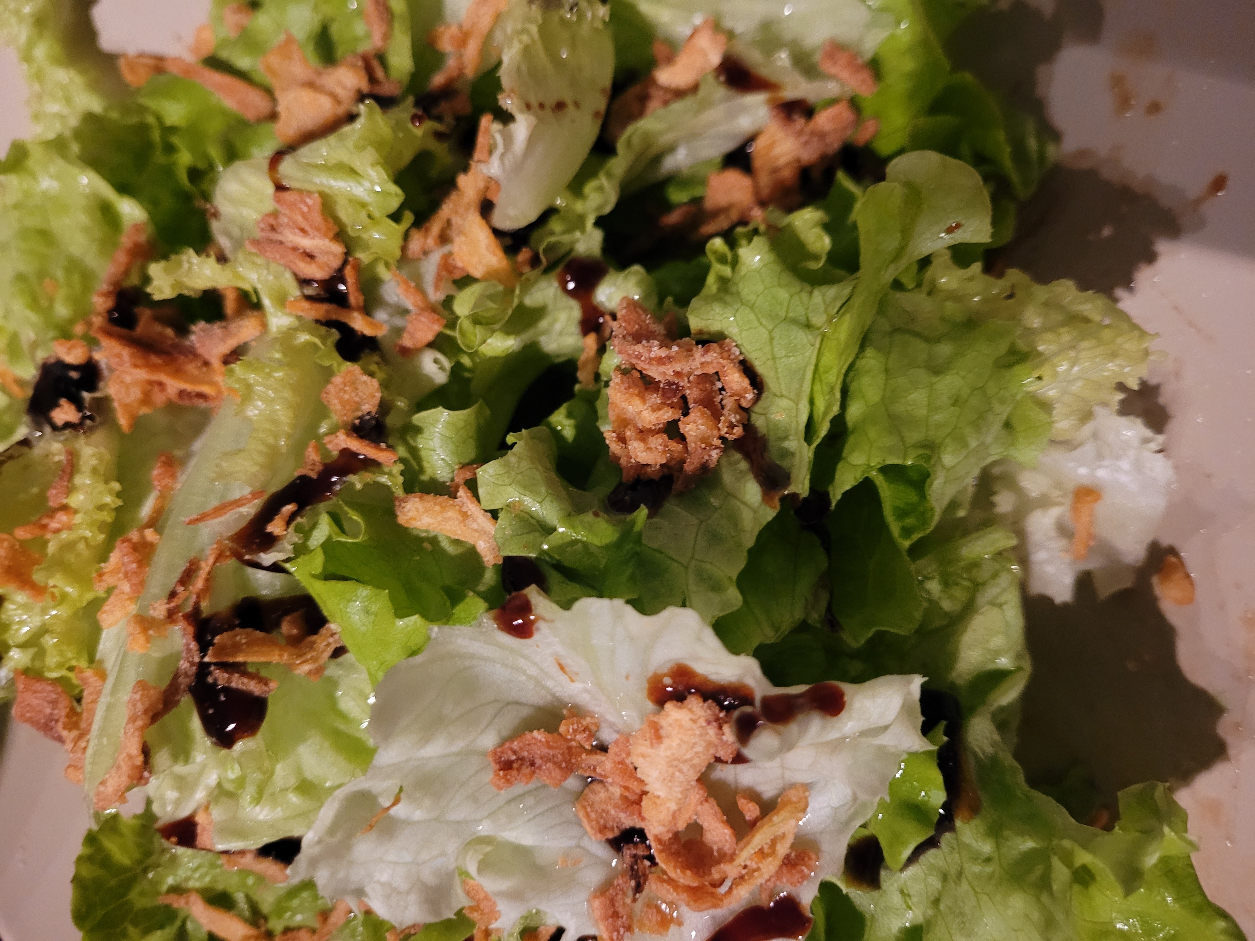 Salade croquante simple