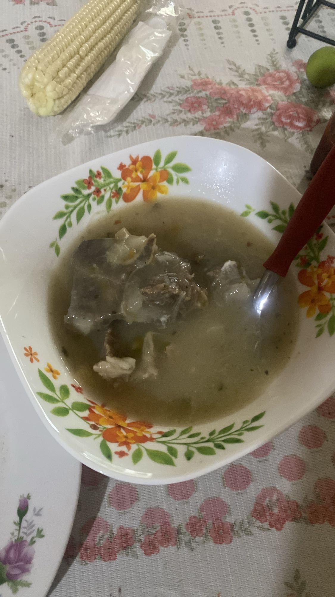 caldo de res sencillo