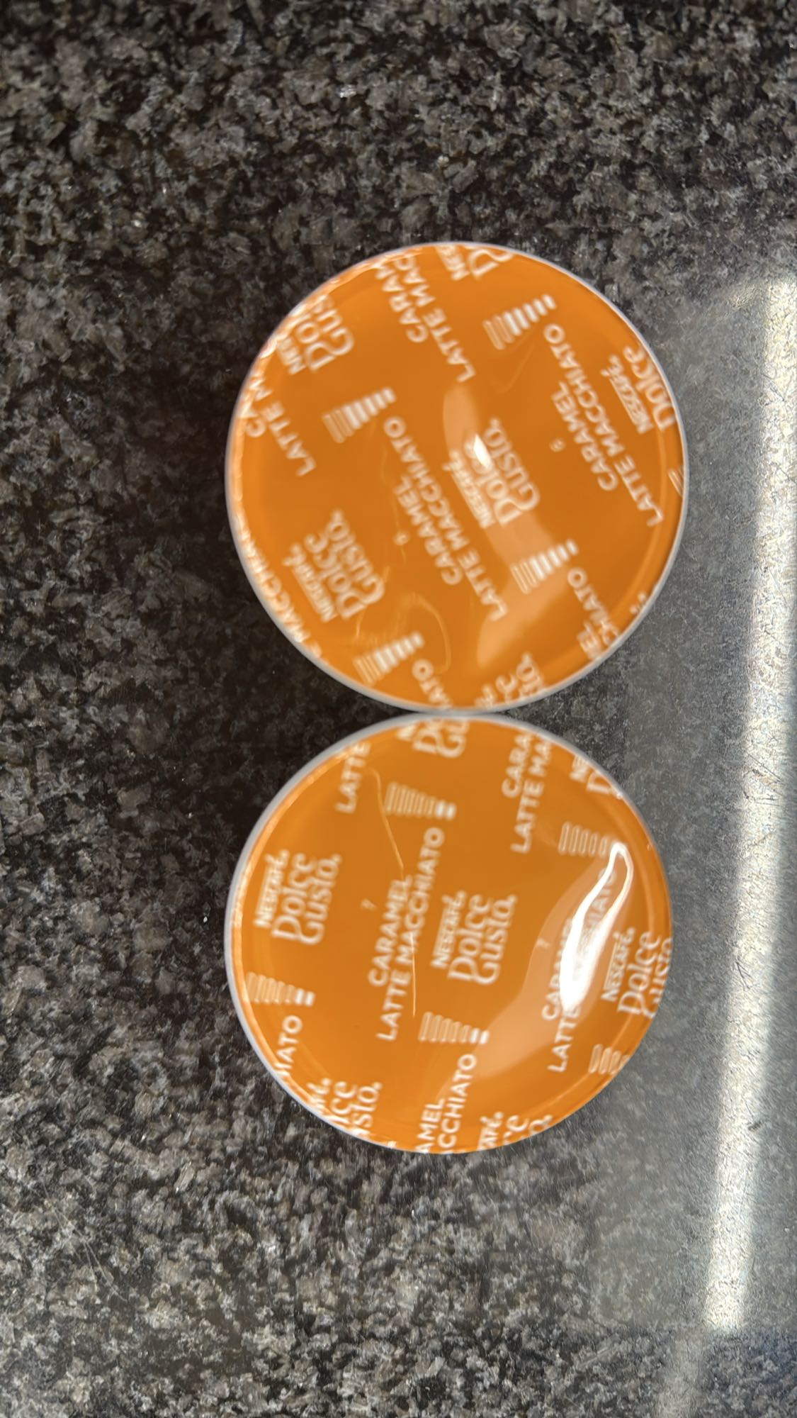 Caramel Latte Macchiato cups