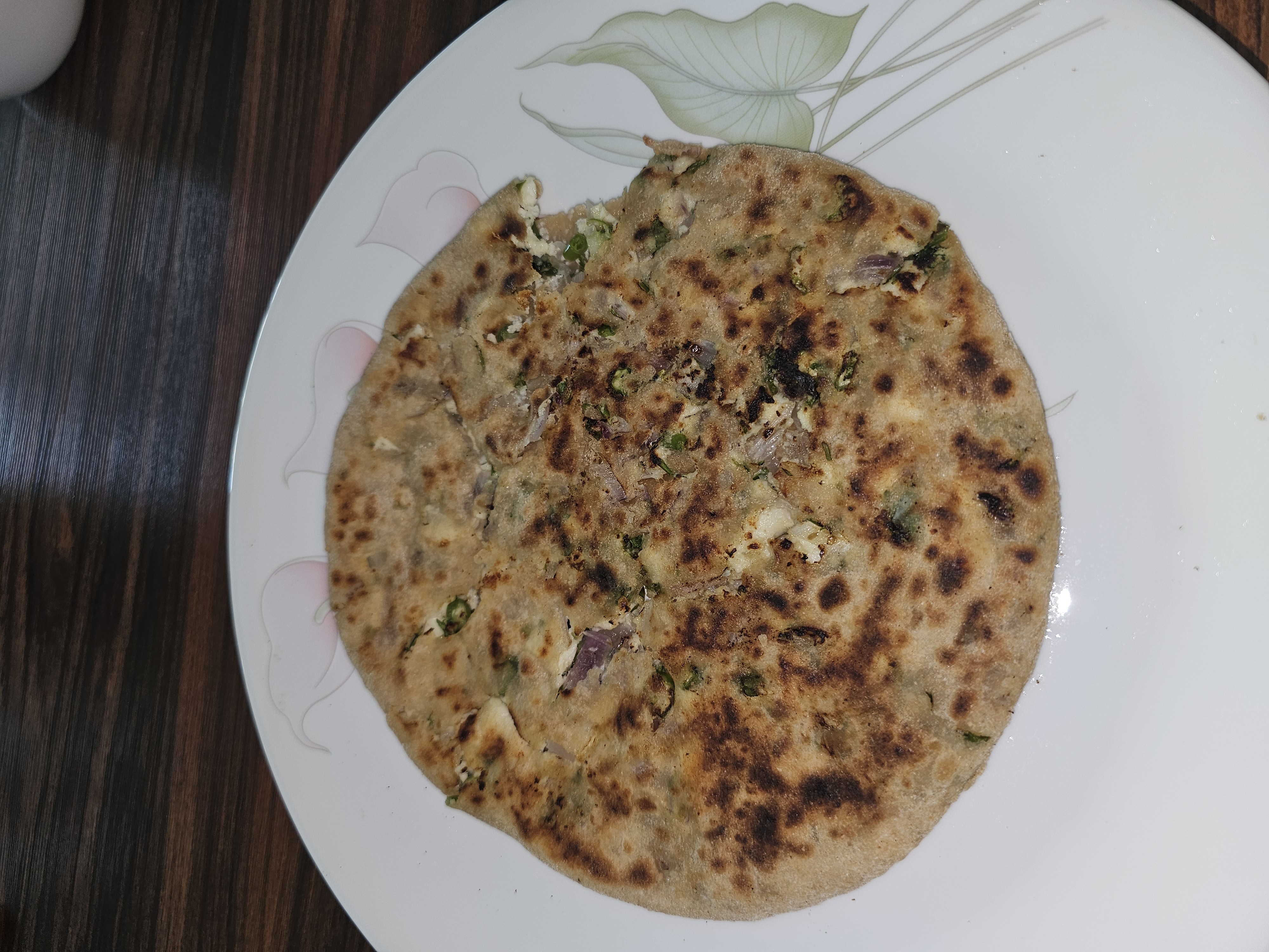 Stuffed Paneer Paratha