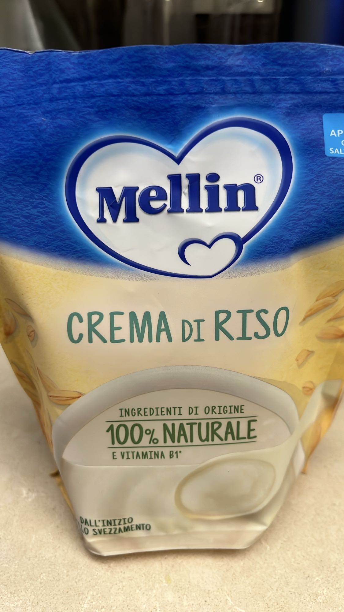 Crema di riso Mellin