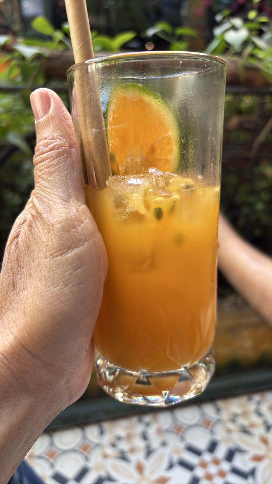 Tropical fruit juice