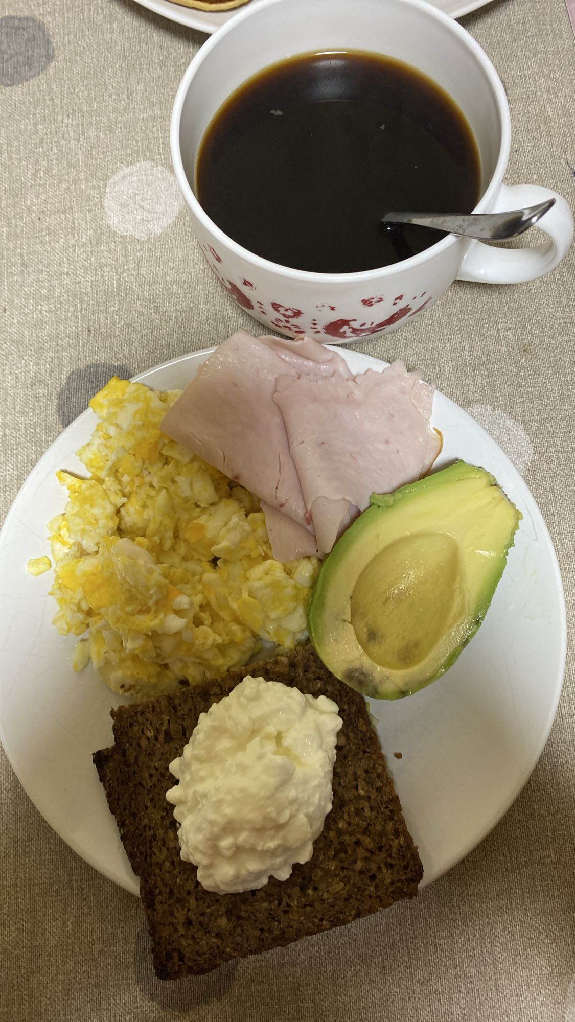 Desayuno saludable mixto