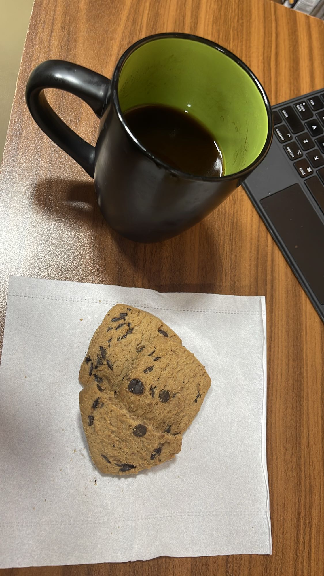 Coffee and cookie