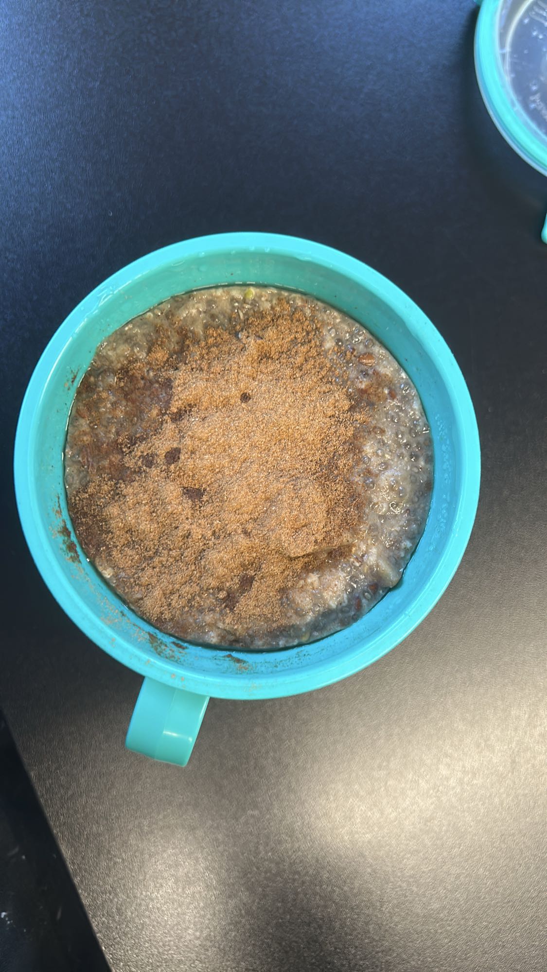 Avena con chía y canela