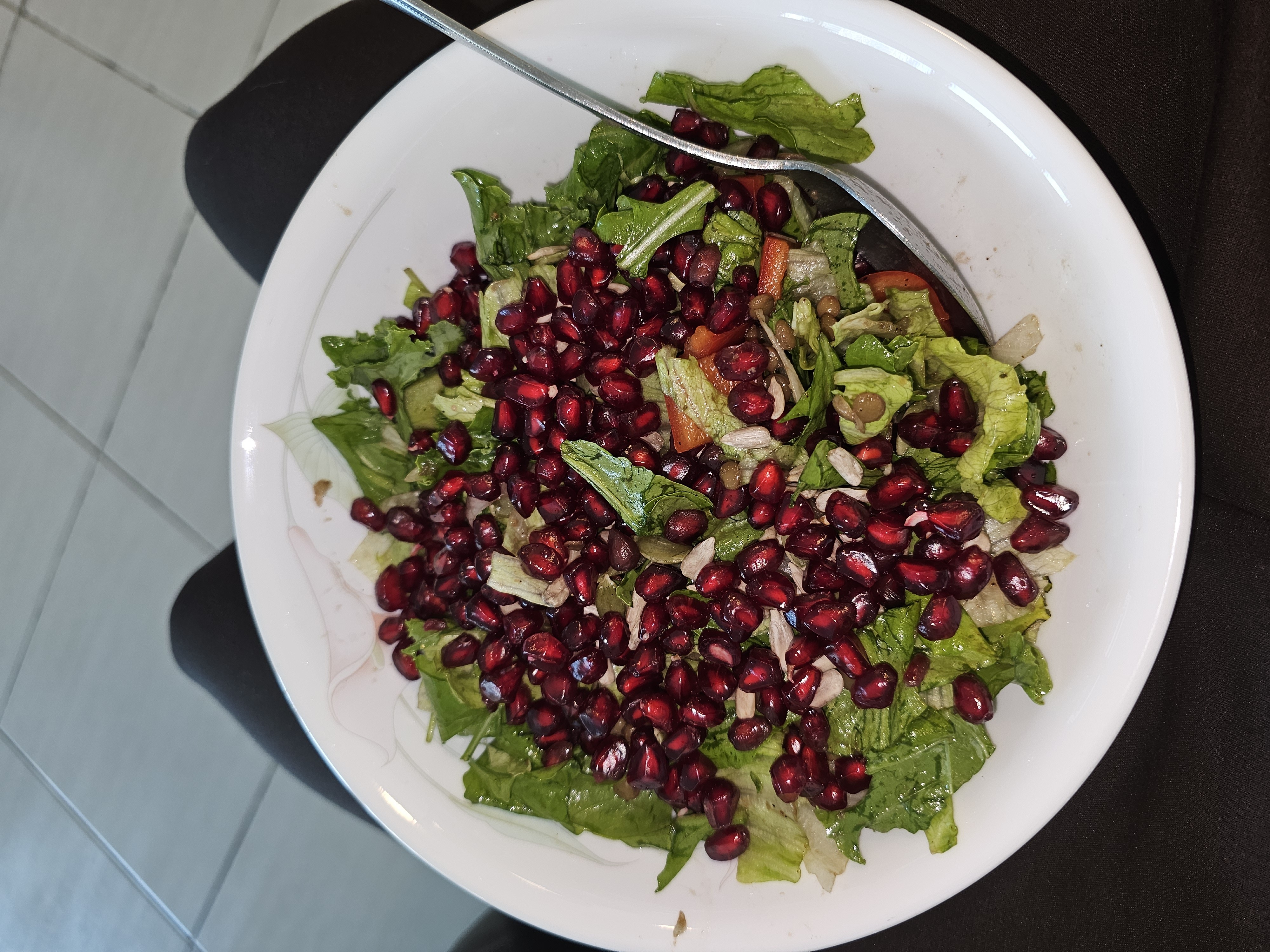 Pomegranate Green Salad