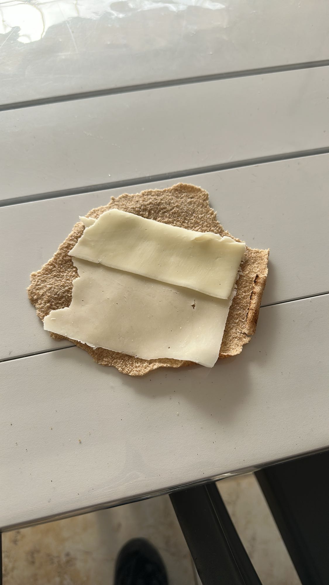 Flatbread with cheese