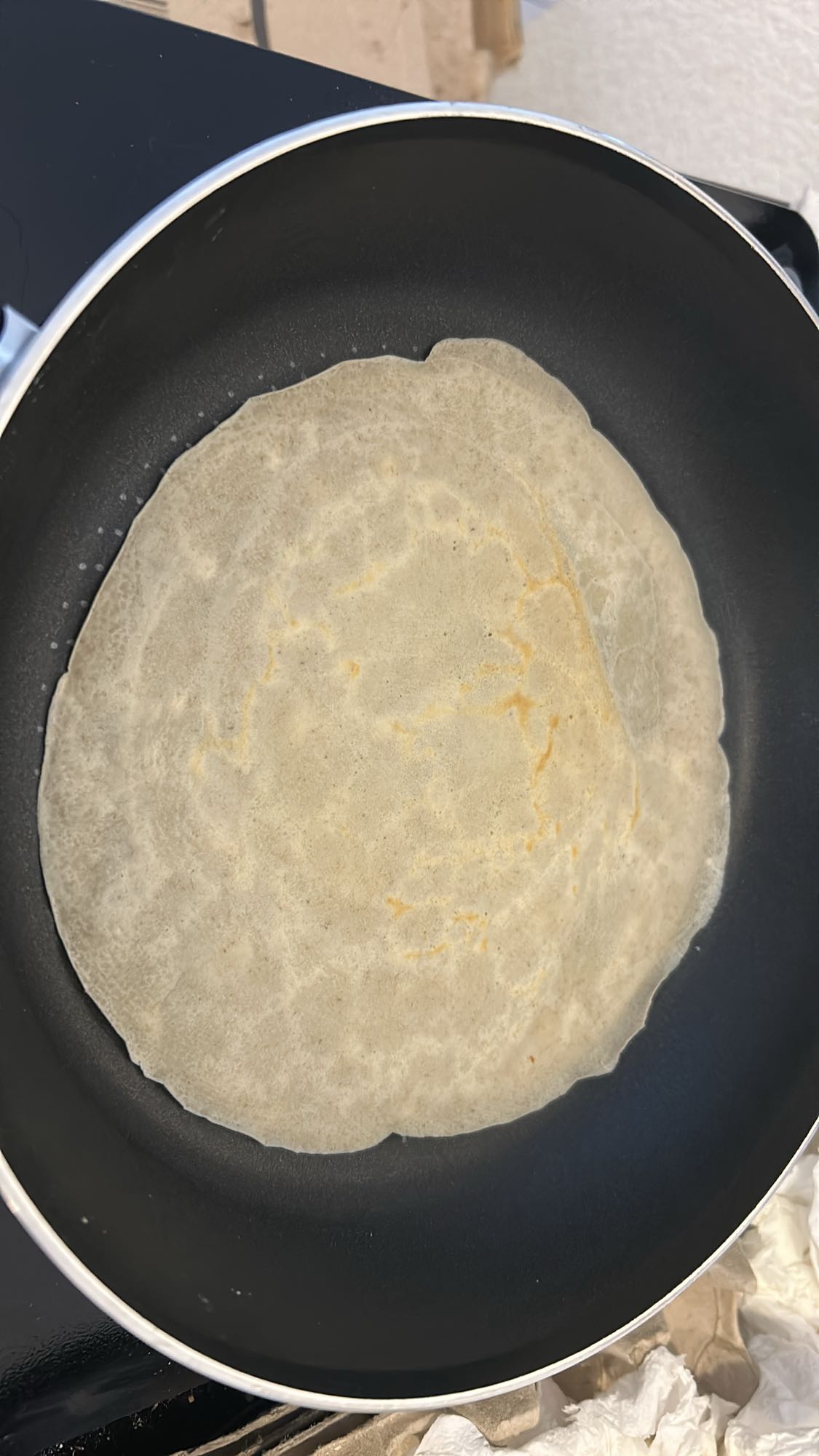 Crêpe protéinée