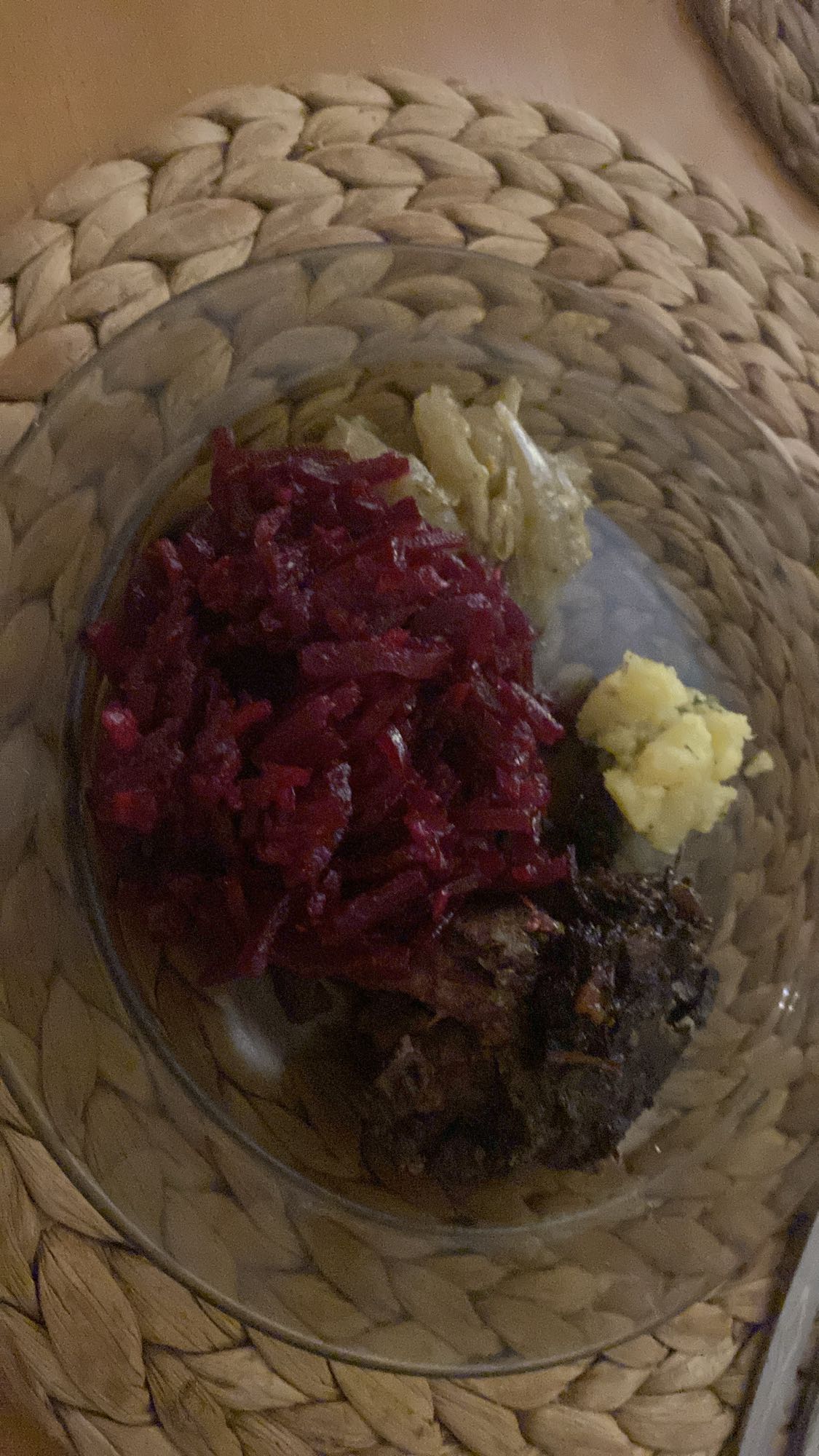 wołowina z buraczkami