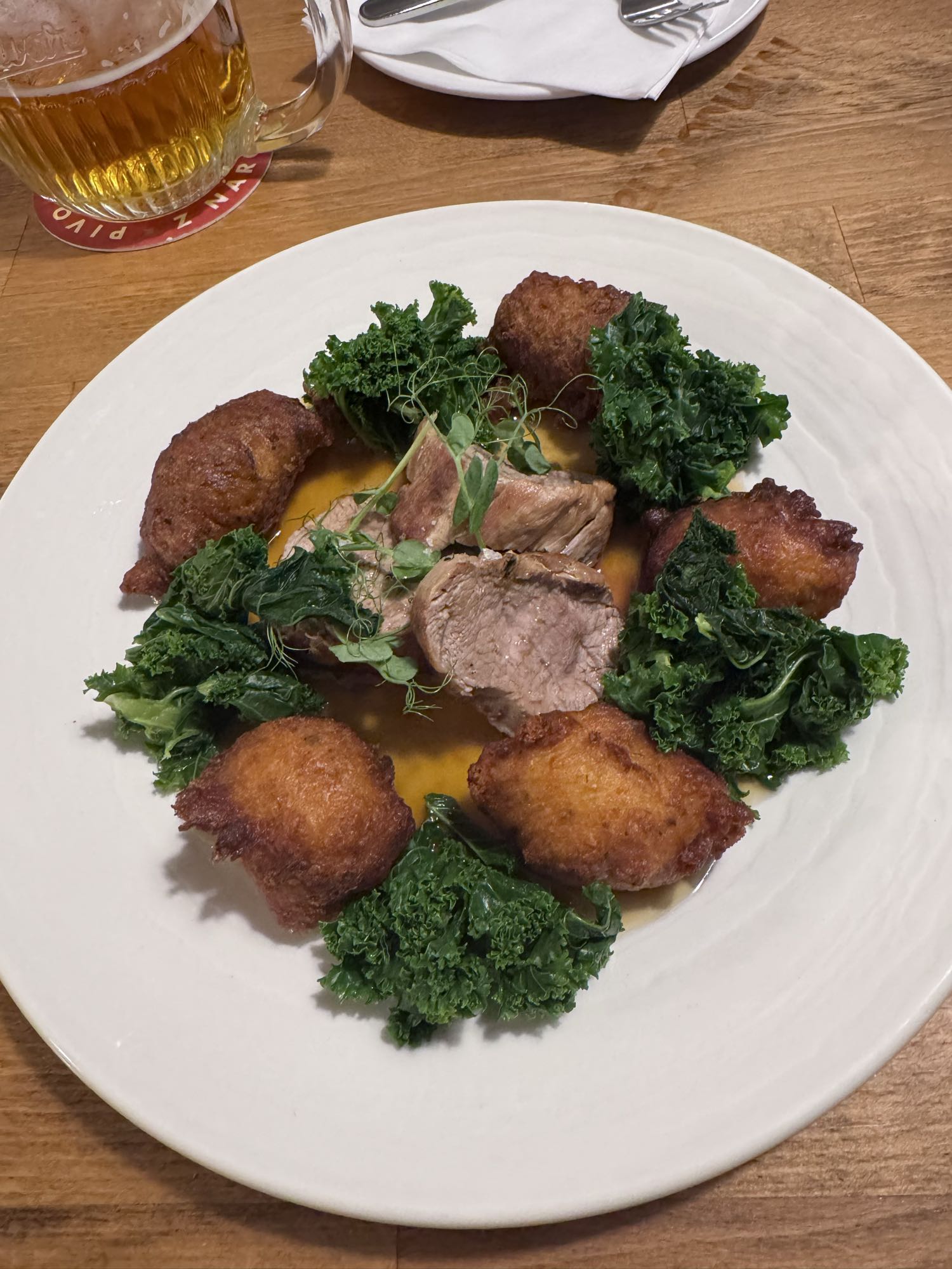 Vepřová pečeně s kapustou