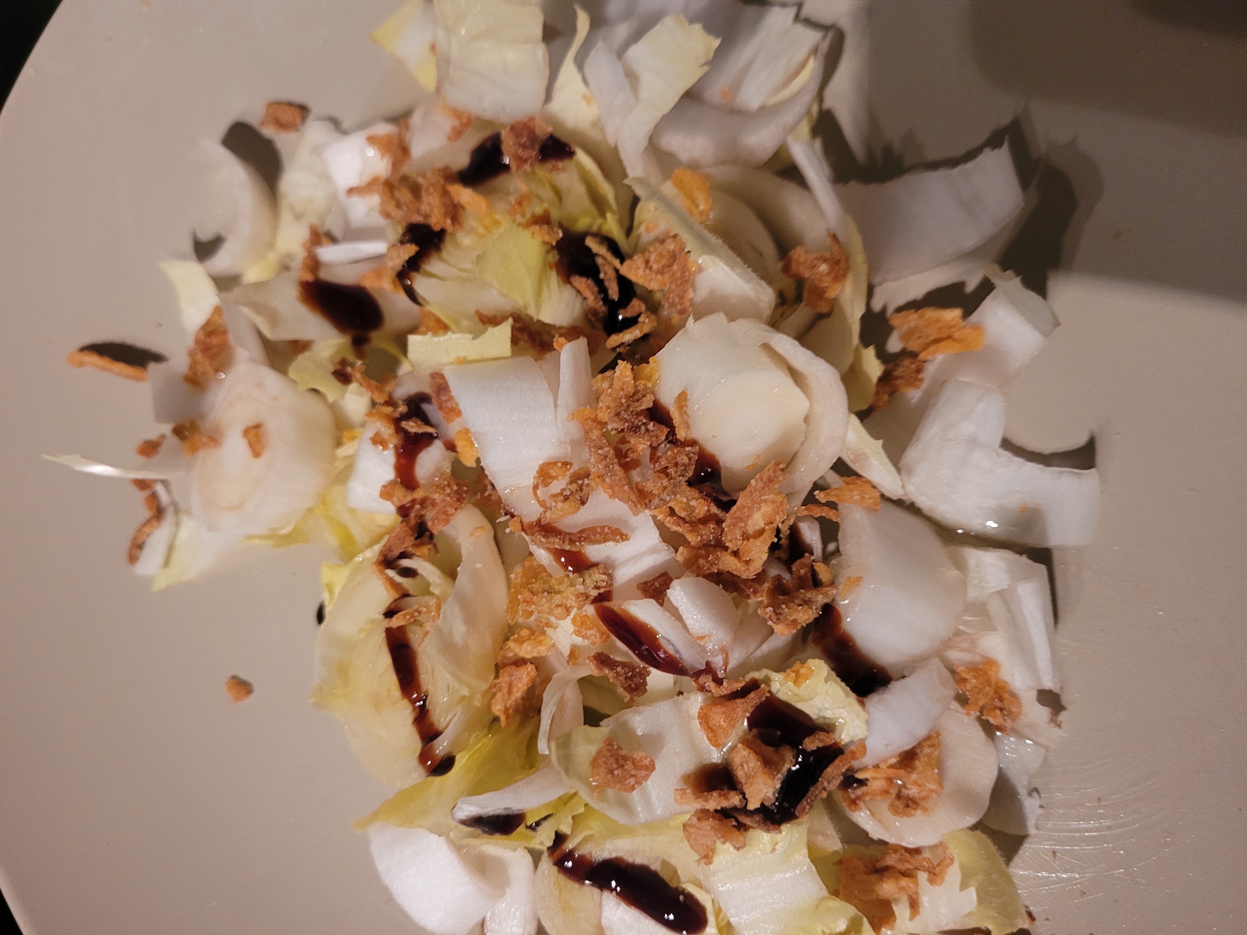 Salade d'endives croquante